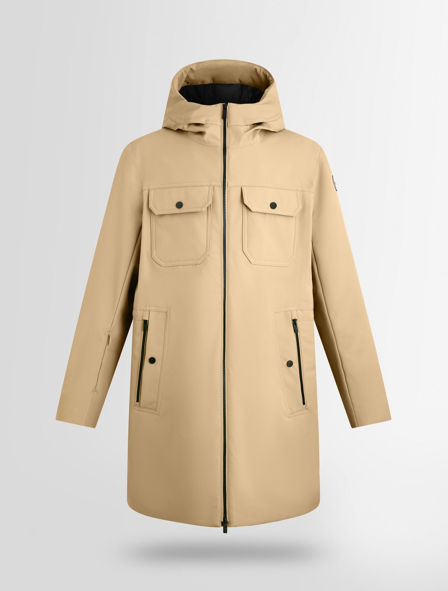 Manteau orno col capuche FUSALP Beige