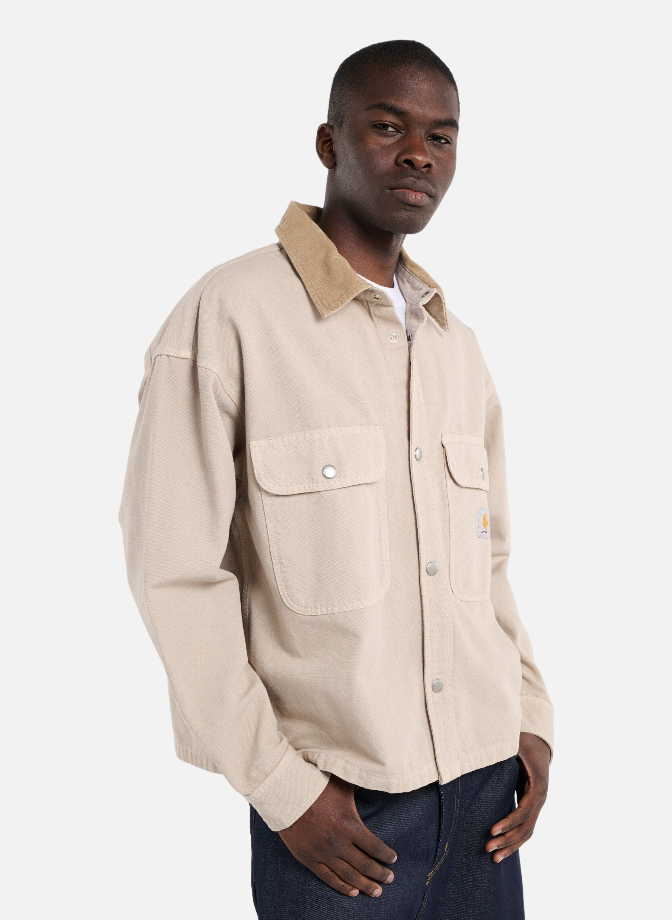 Surchemise prescott shirt jac CARHARTT WIP Beige