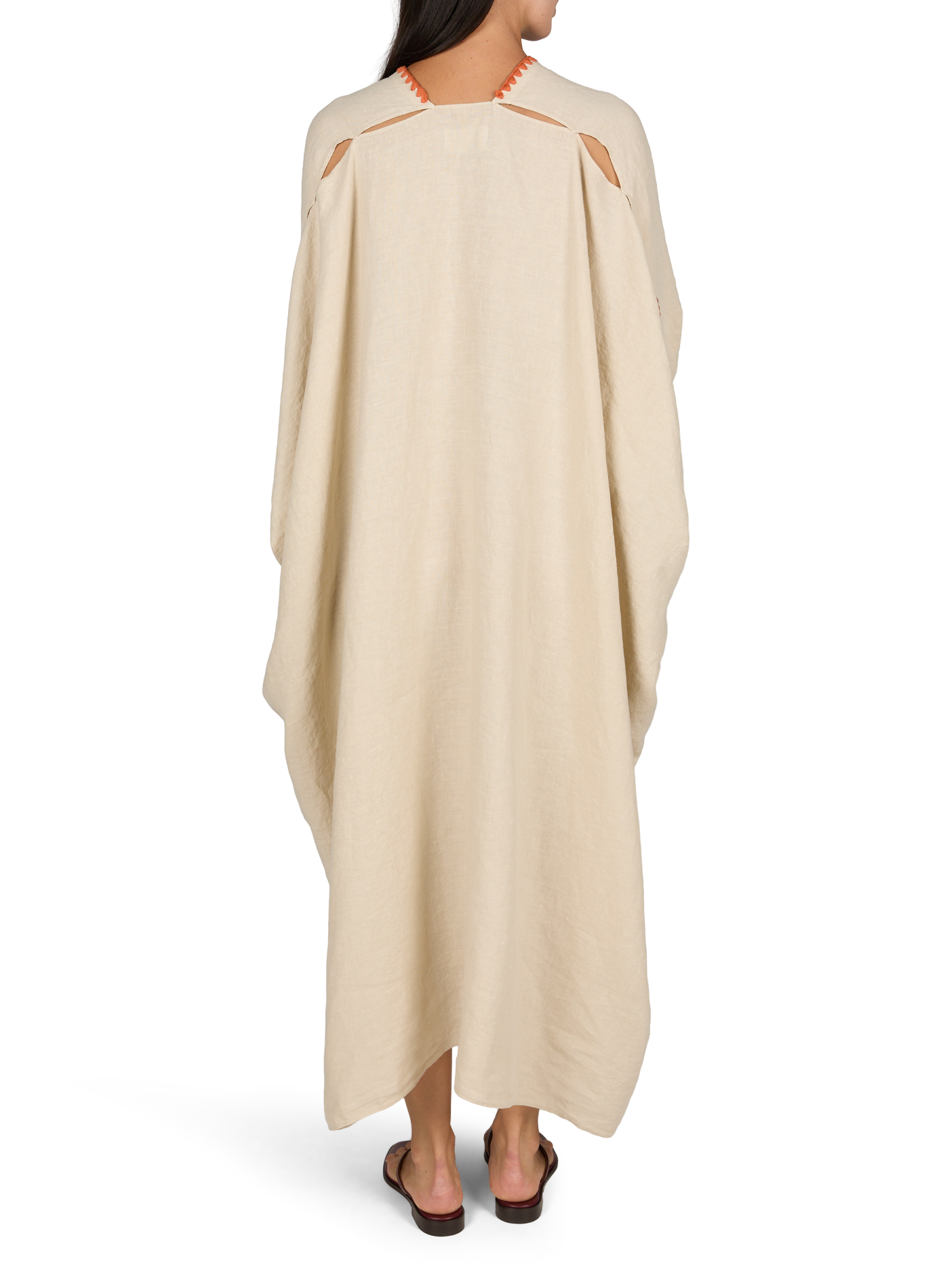 Túnica Mrs Tulum de lino MR MOOD Beige