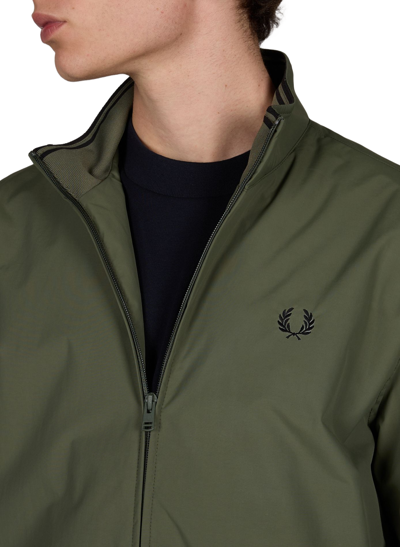 Blouson col montant  FRED PERRY Vert