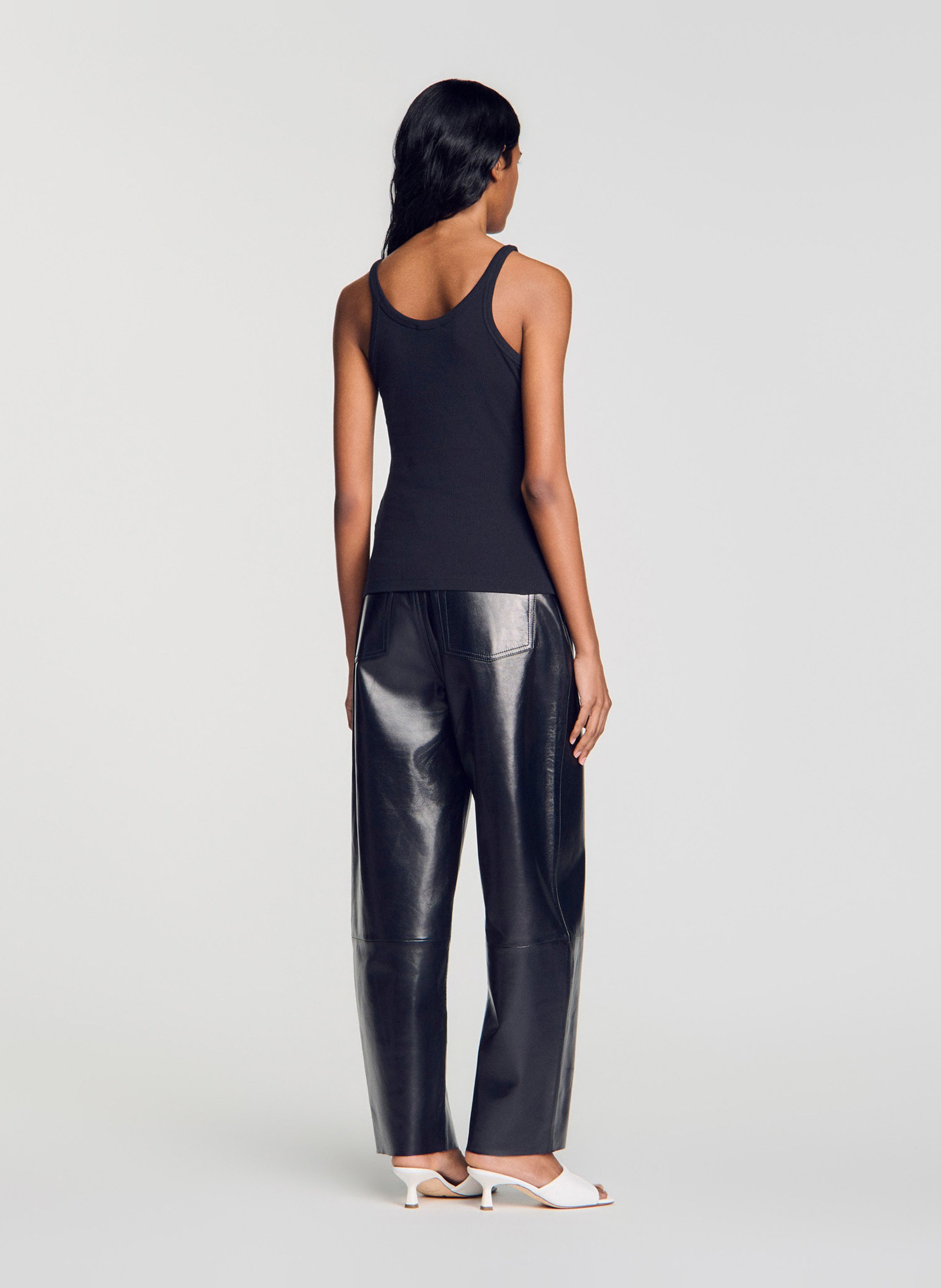 Top sans manches | Noir SANDRO Femme