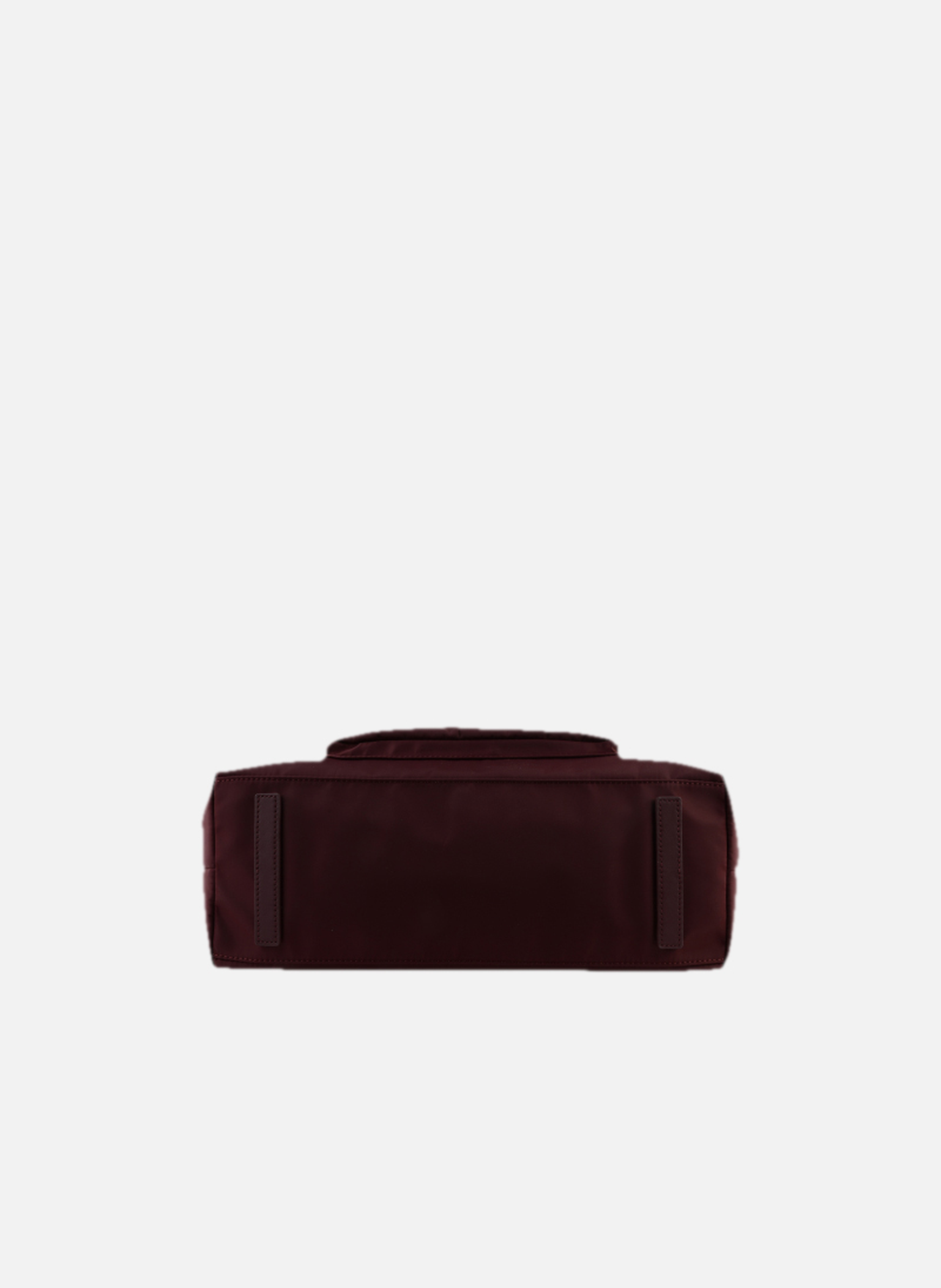 Escale | sac cabas en toile garnie cuir POURCHET Rouge