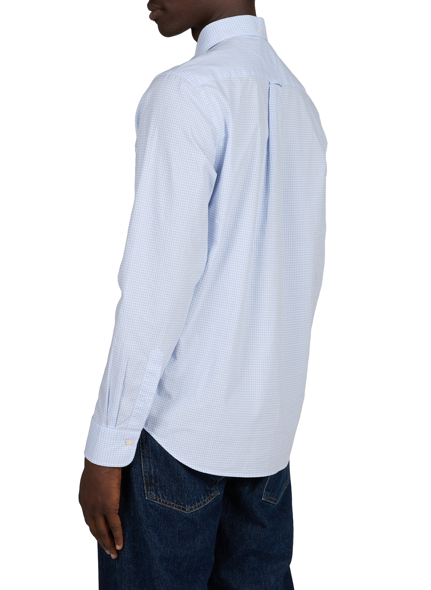 Classic collar checkered shirt GANT Blue