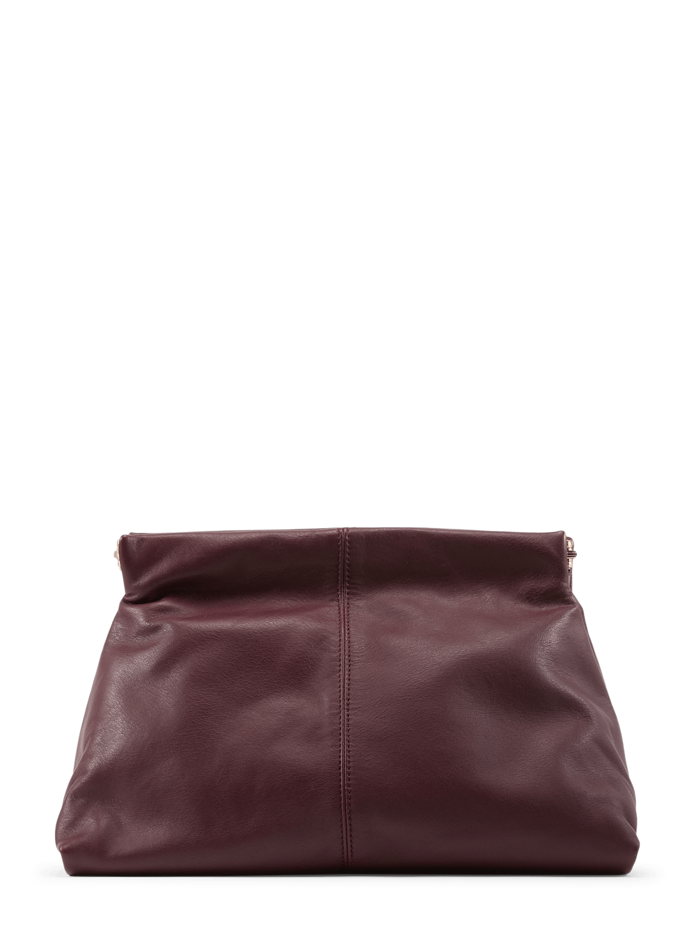 Clay Clutch Leather Pouch FLATTERED Red