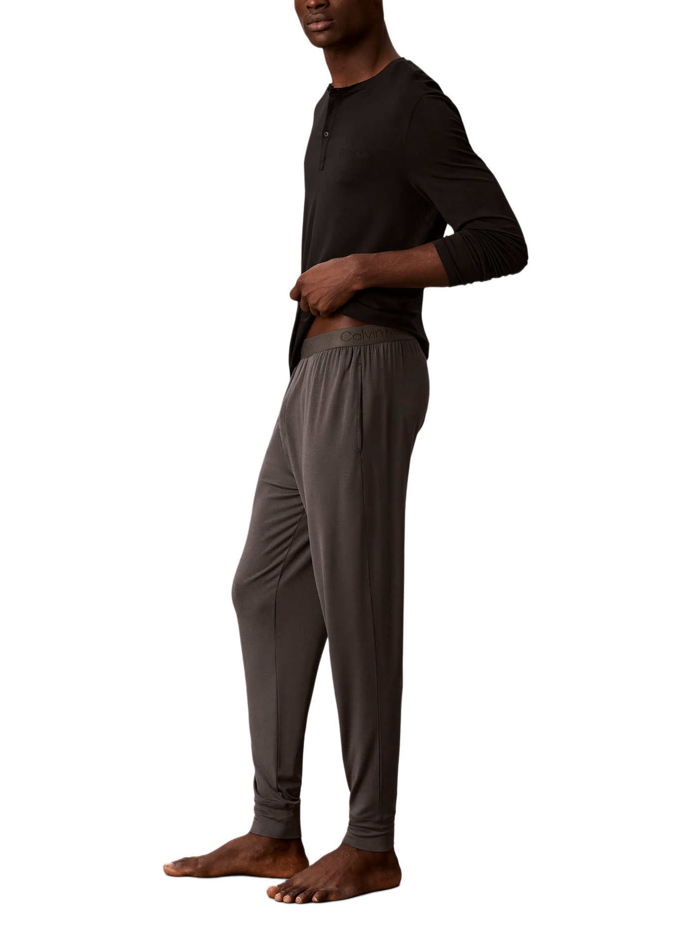 Pantalon de pyjama CALVIN KLEIN Gris