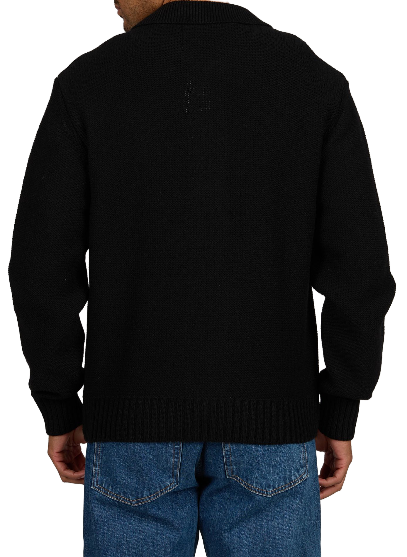 Knit logo wool blend vest ARTE ANTWERP Black
