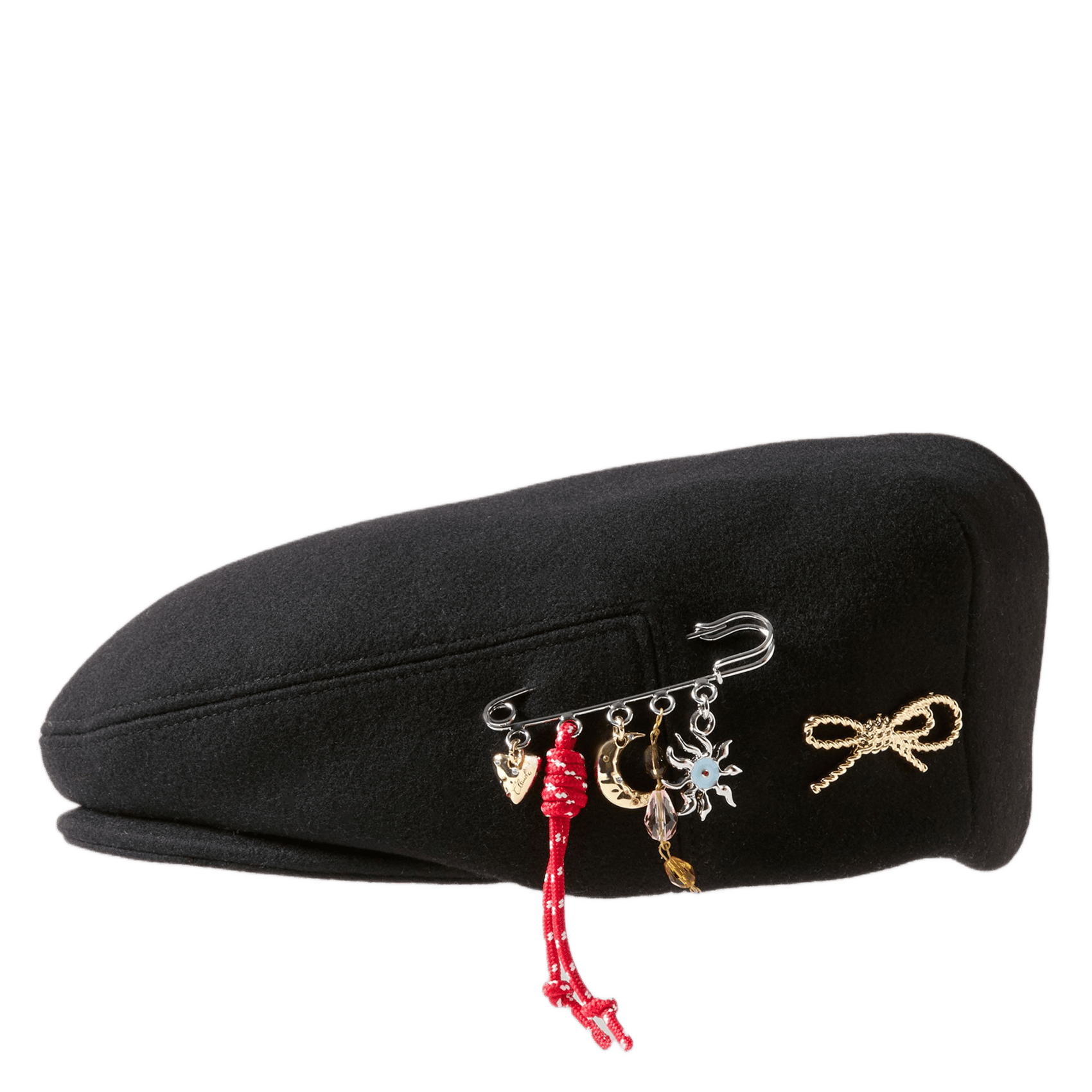 Béret en laine mélangée CLAUDIE PIERLOT Noir