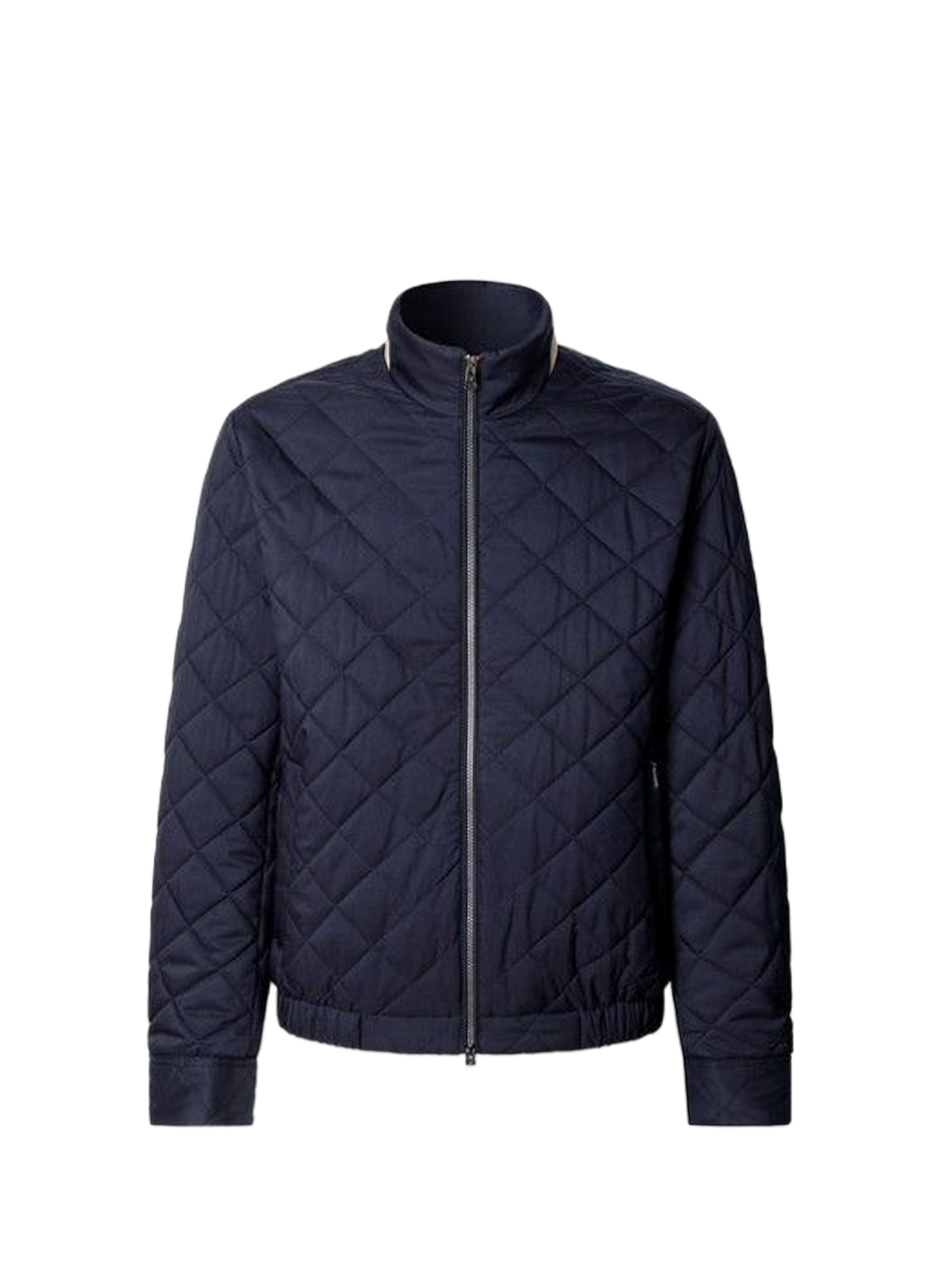 Padded high-neck jacket FACONNABLE Blue