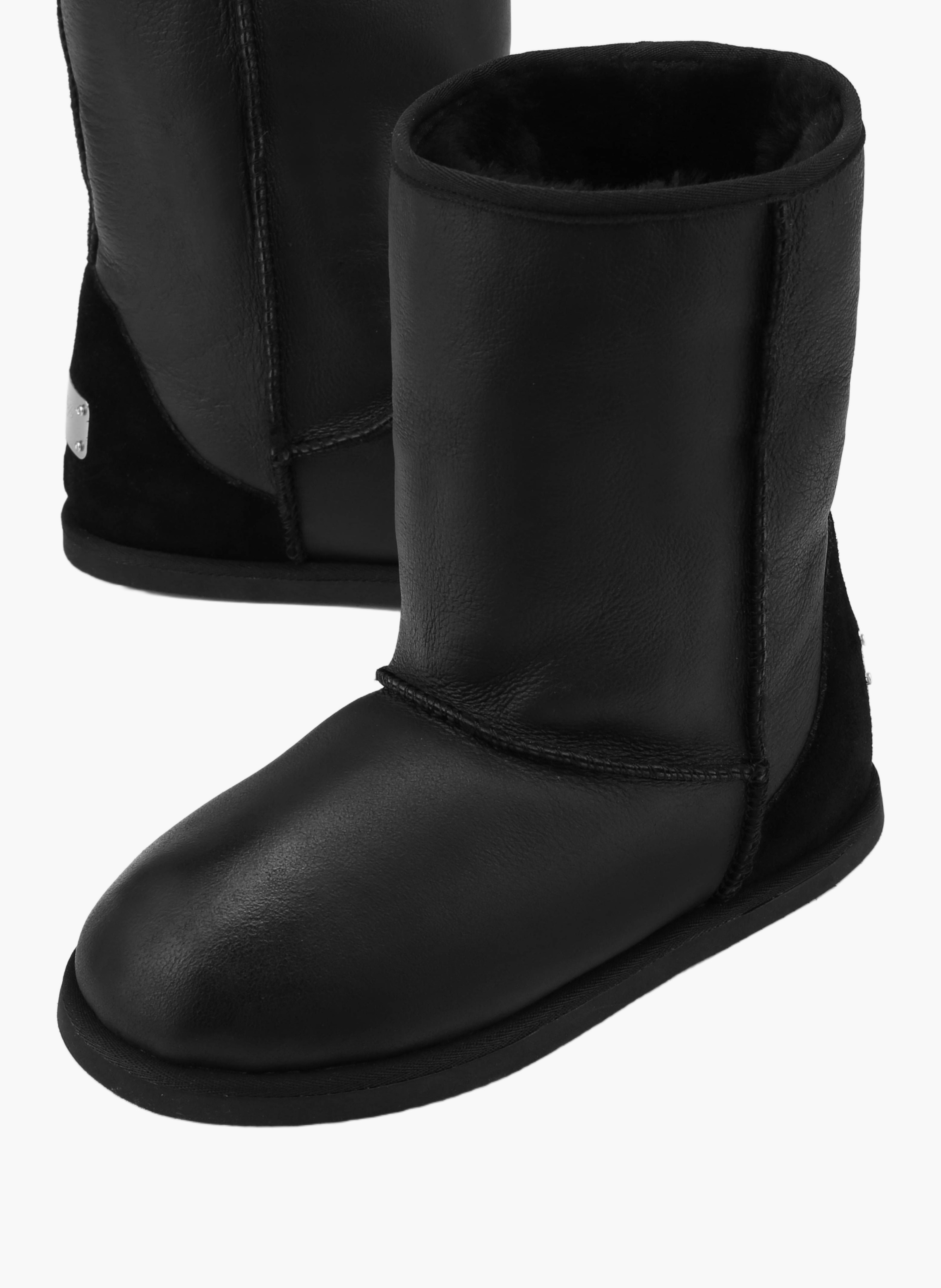 Bottines honour en cuir NAKED WOLFE Noir