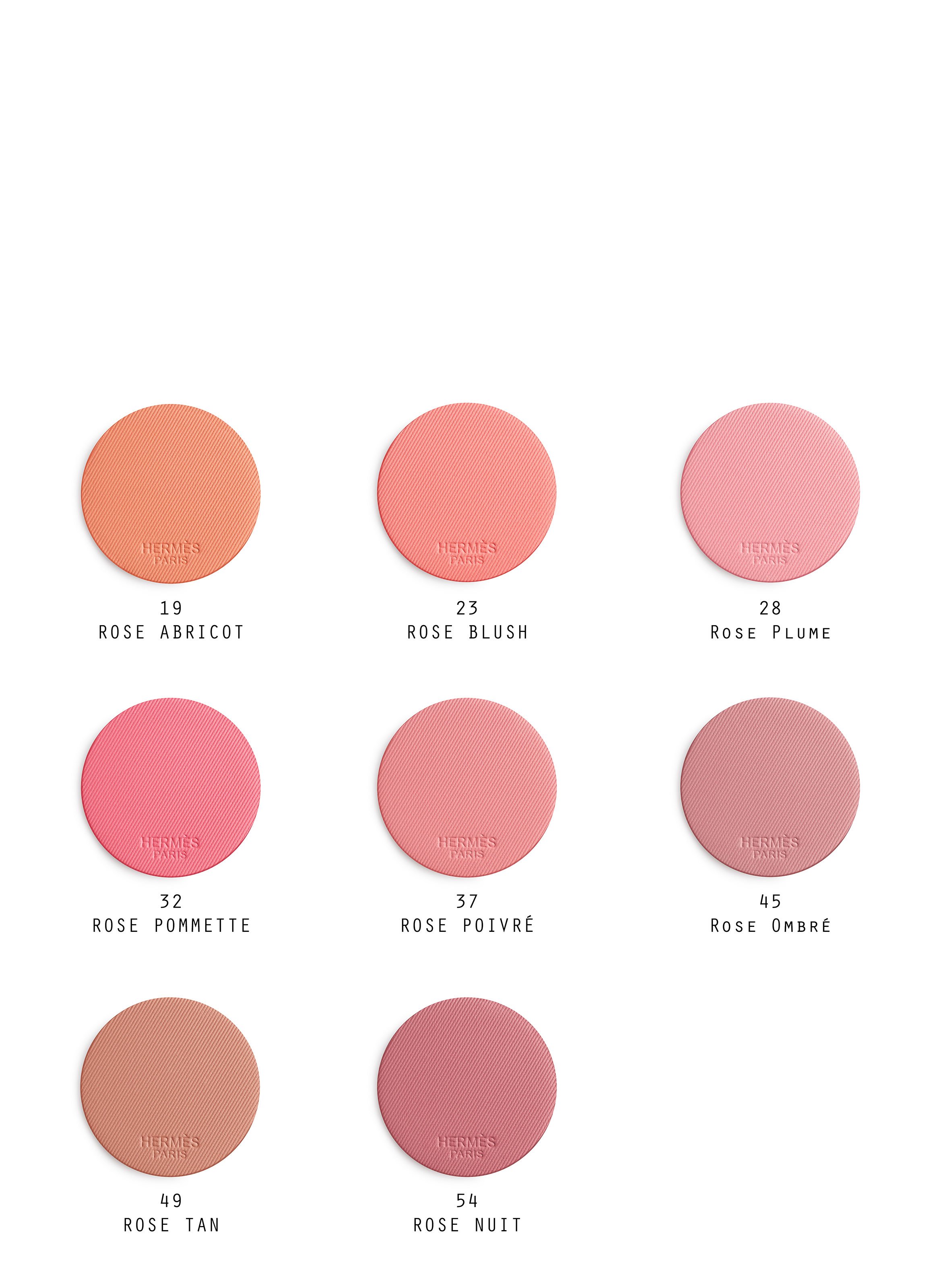 Rose Hermès Silky Blush powder refill, Rose Tan HERMÈS Rose tan