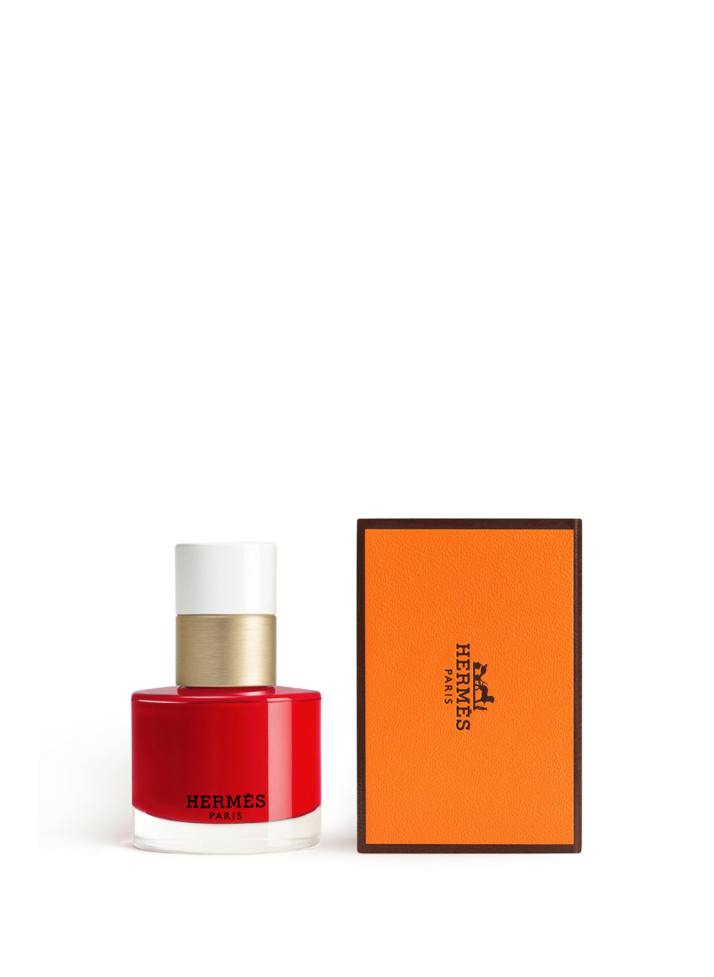 Les Mains Hermès Rouge Casaque enamel nail polish HERMÈS 64 rouge casaque