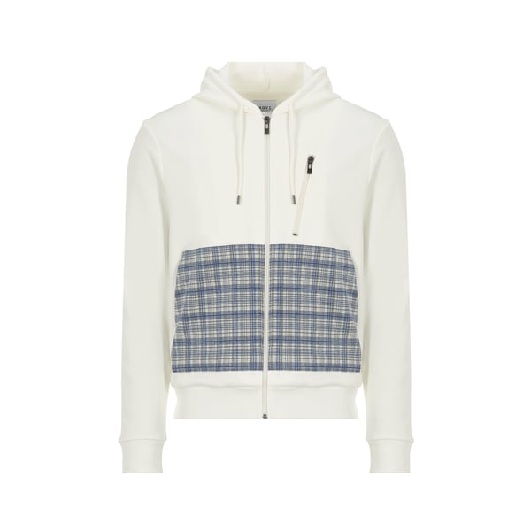 Hoodie zippé en coton