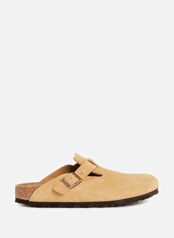 Boston mules in suede birkenstock women printemps
