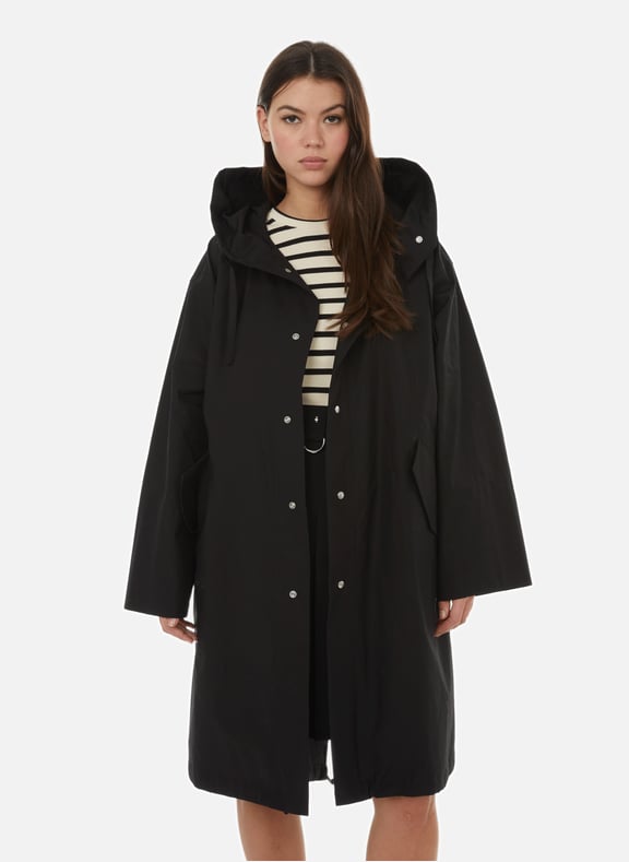 Parka légère Noir by JIL SANDER JIL SANDER Parka légère Noir