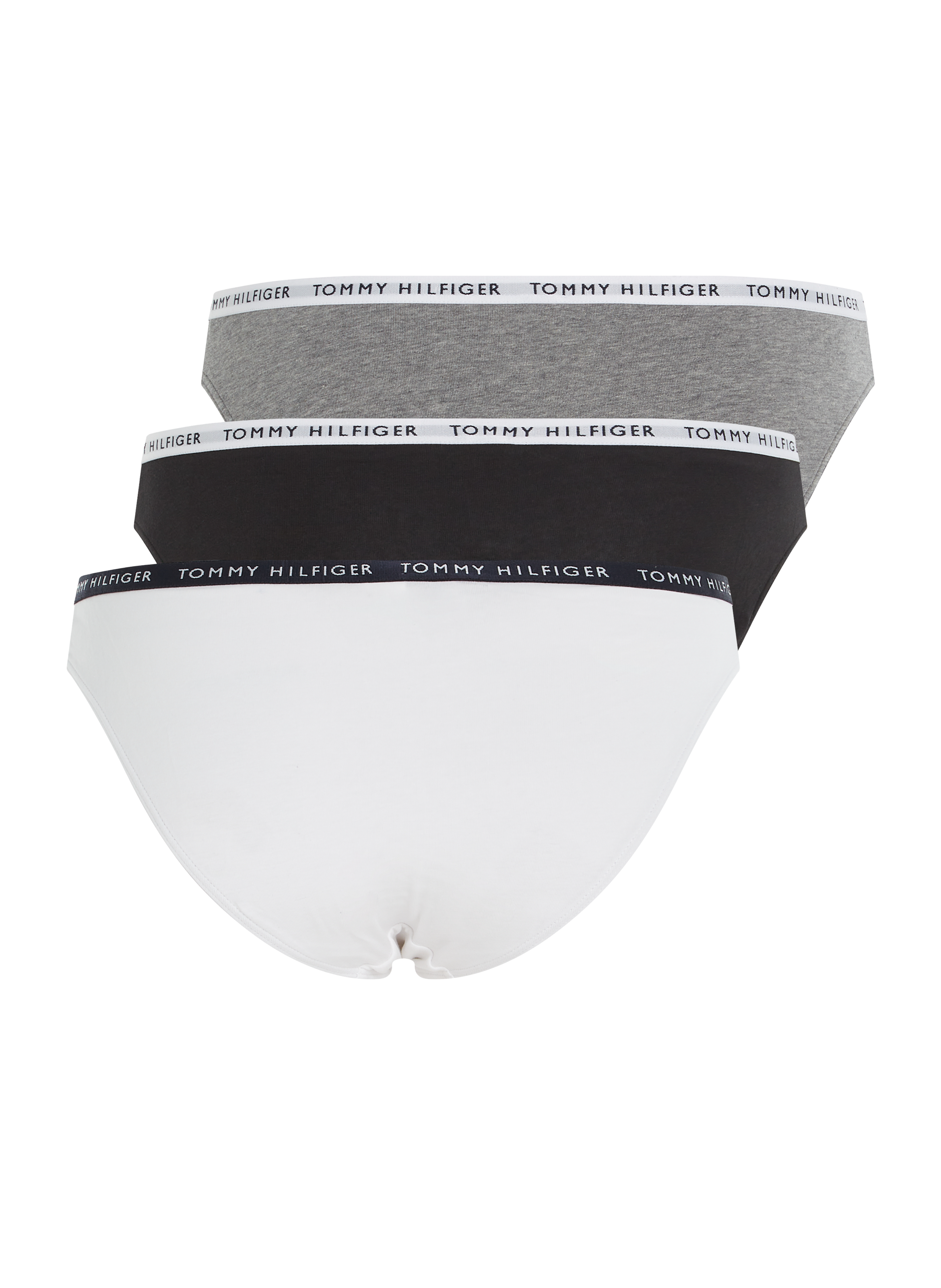 Lot de trois culottes en coton recyclé TOMMY HILFIGER Multicolore