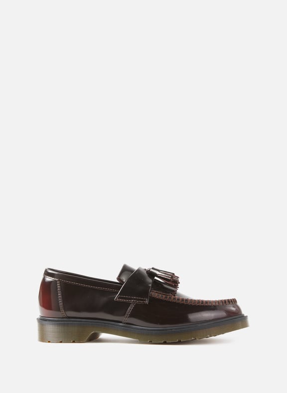 Mocassins Adrian en cuir verni Rouge by DR. MARTENS DR. MARTENS Mocassins Adrian en cuir verni Rouge