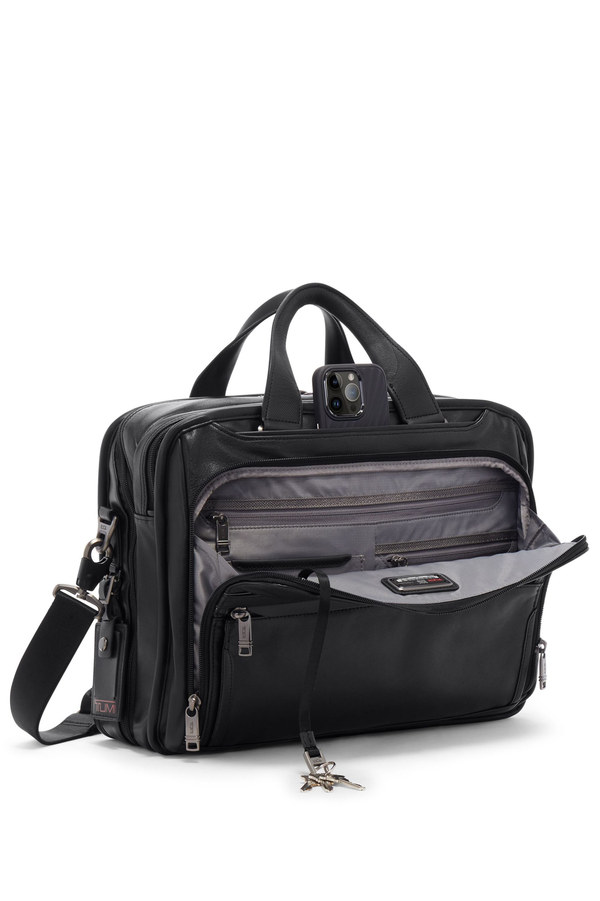 Tumi alpha briefcase taille s TUMI Noir