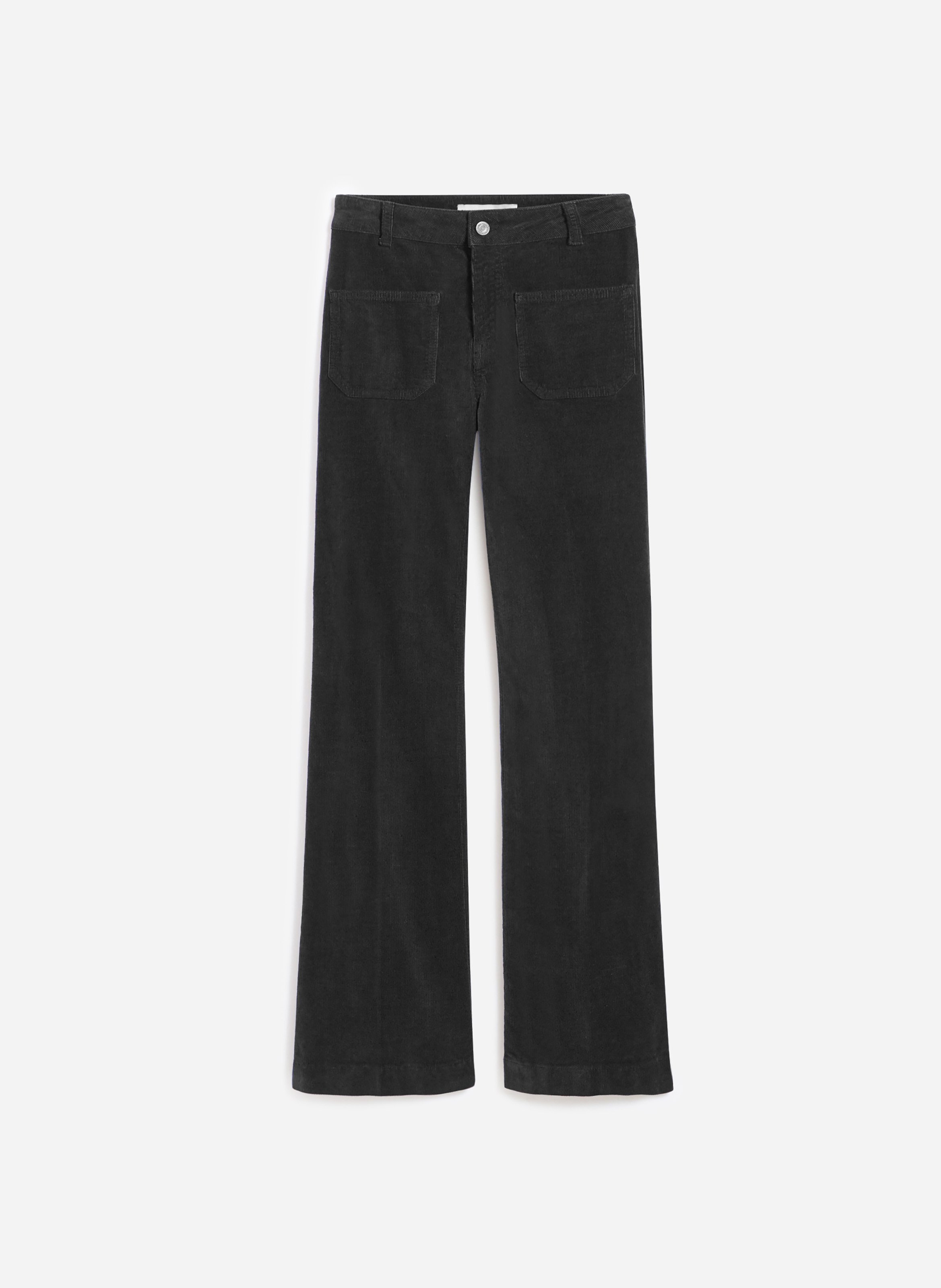 Pantalon flare dompay Noir