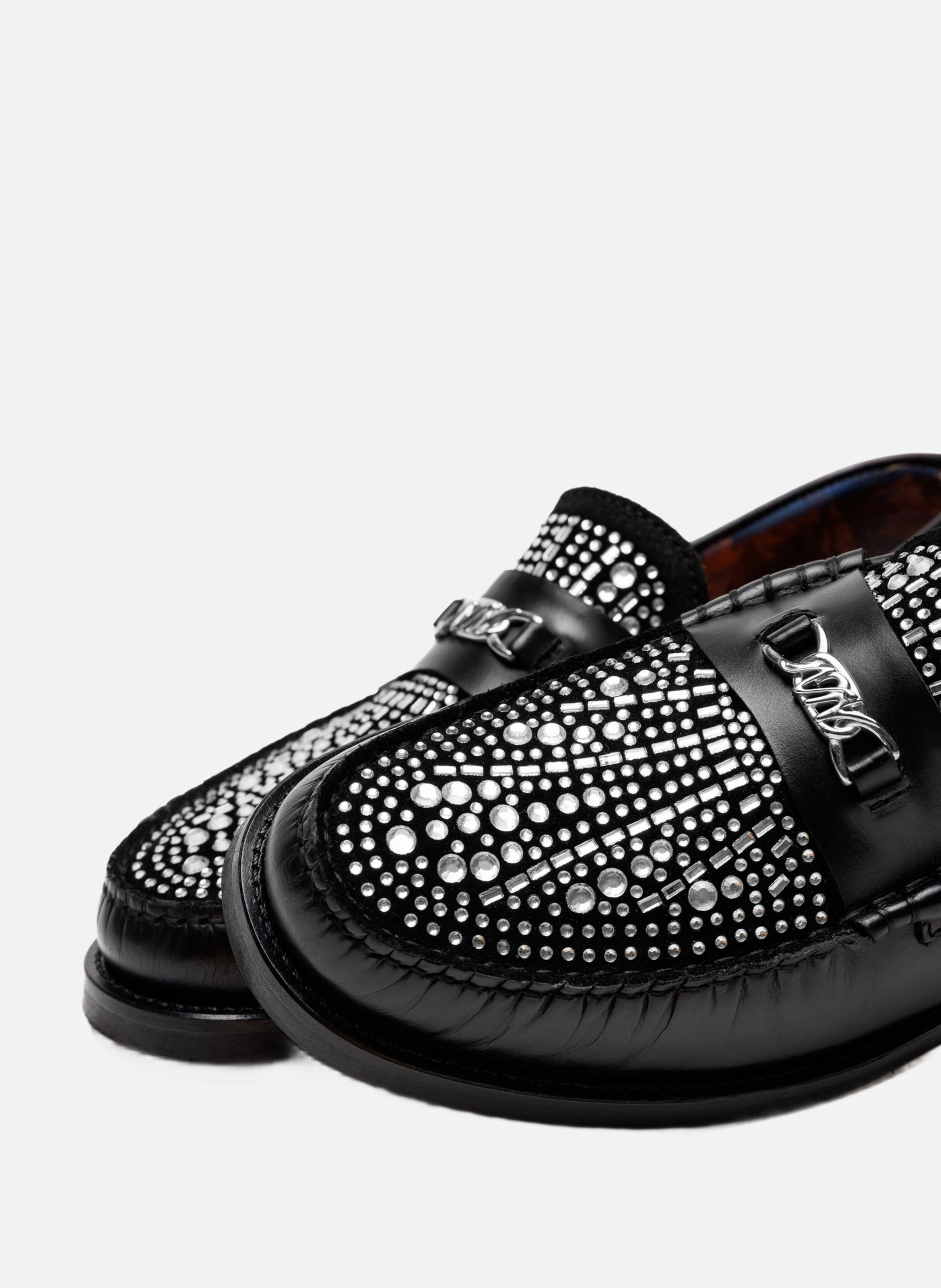 Mocassins roma NAKED WOLFE Argent