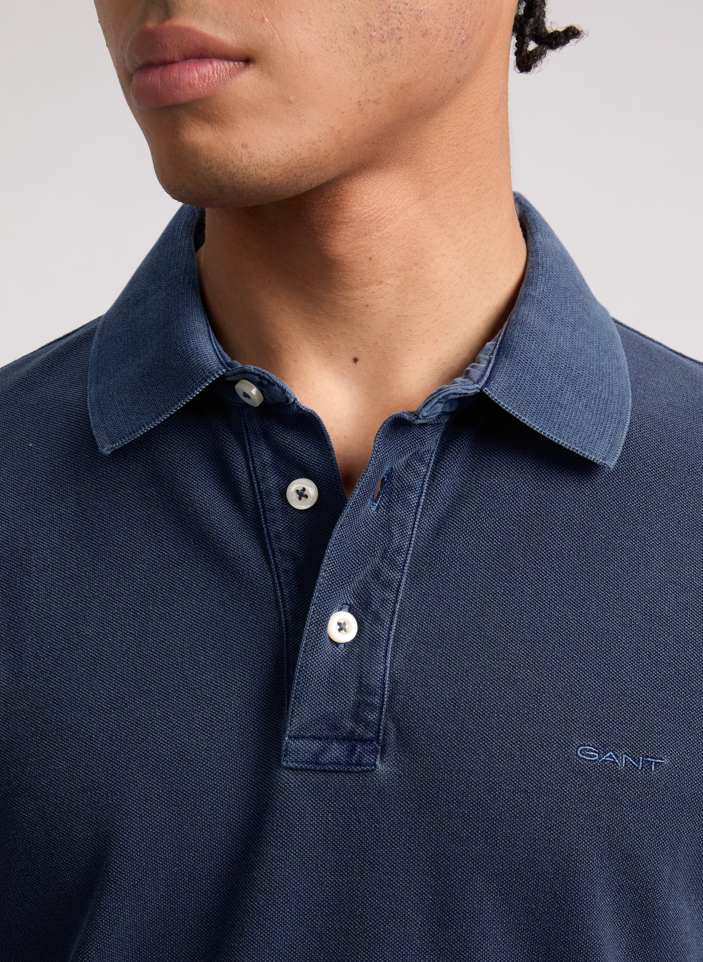  Cotton polo shirt  GANT Blue
