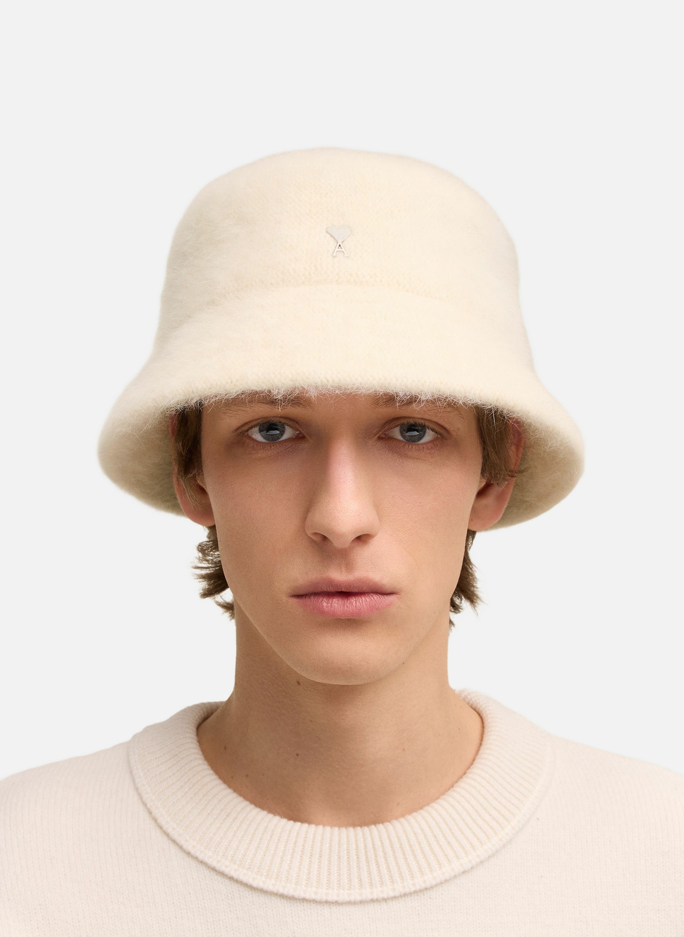 Bob rivet ami de coeur unisexe AMI PARIS Blanc