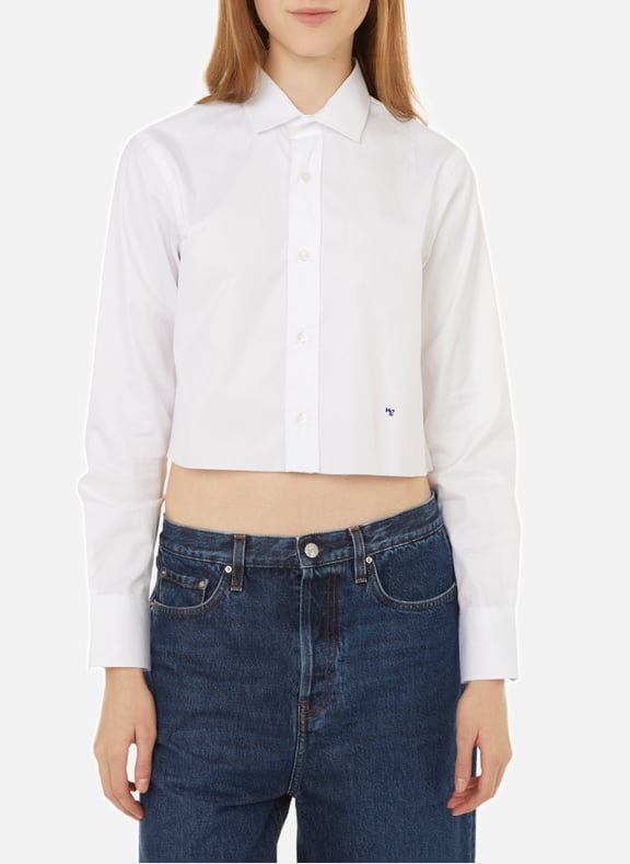 Chemise en coton Blanc by HOMMEGIRLS HOMMEGIRLS Chemise en coton Blanc