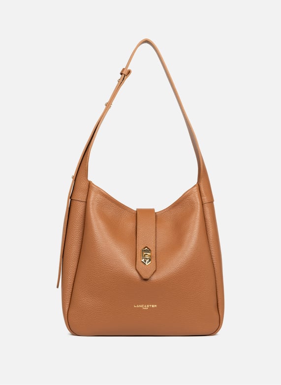 M bucket bag - Top Double | Brown by LANCASTER M bucket bag - Top Double Brown