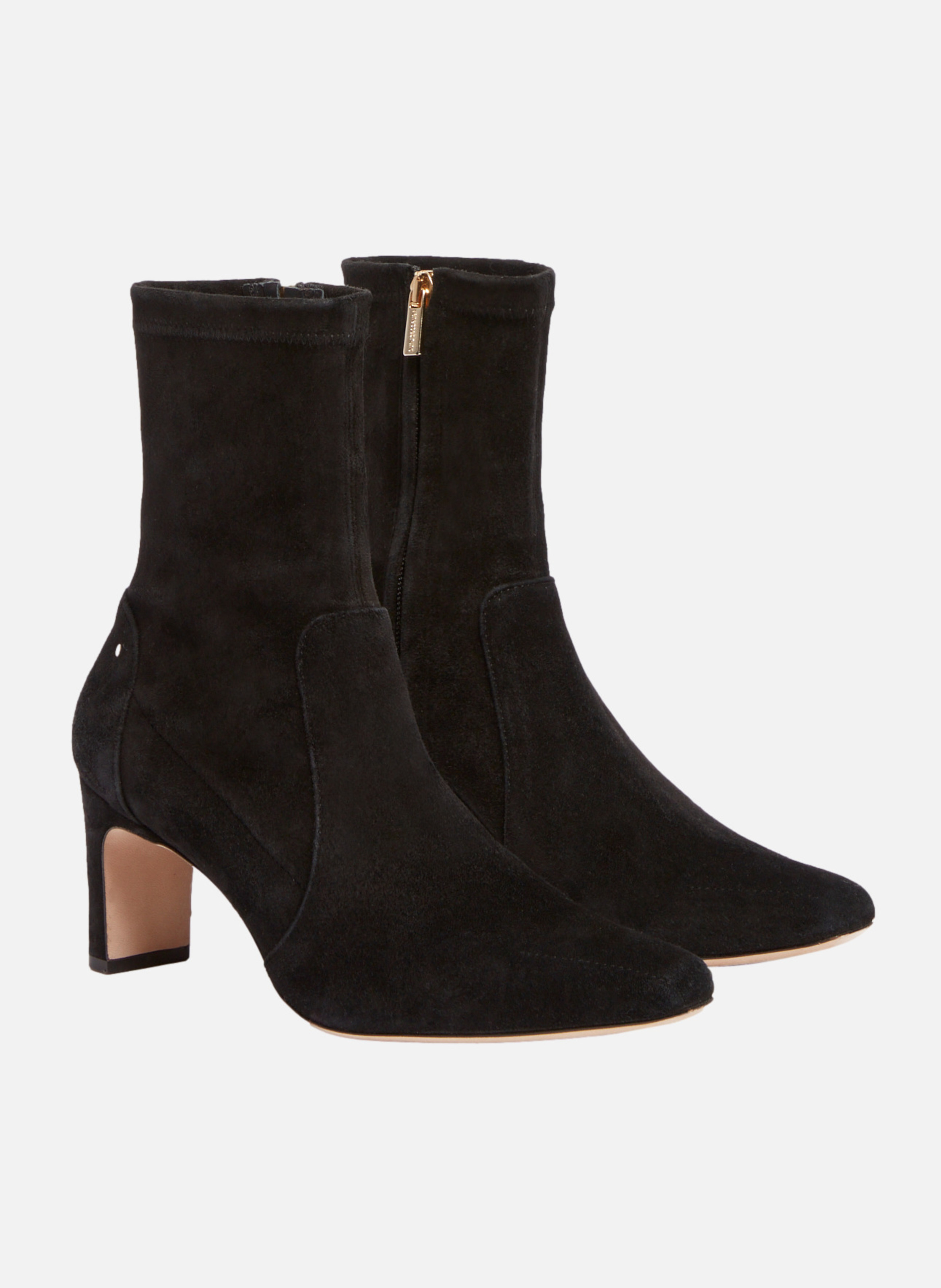 Bottines À Talon En Cuir VANESSA BRUNO Noir