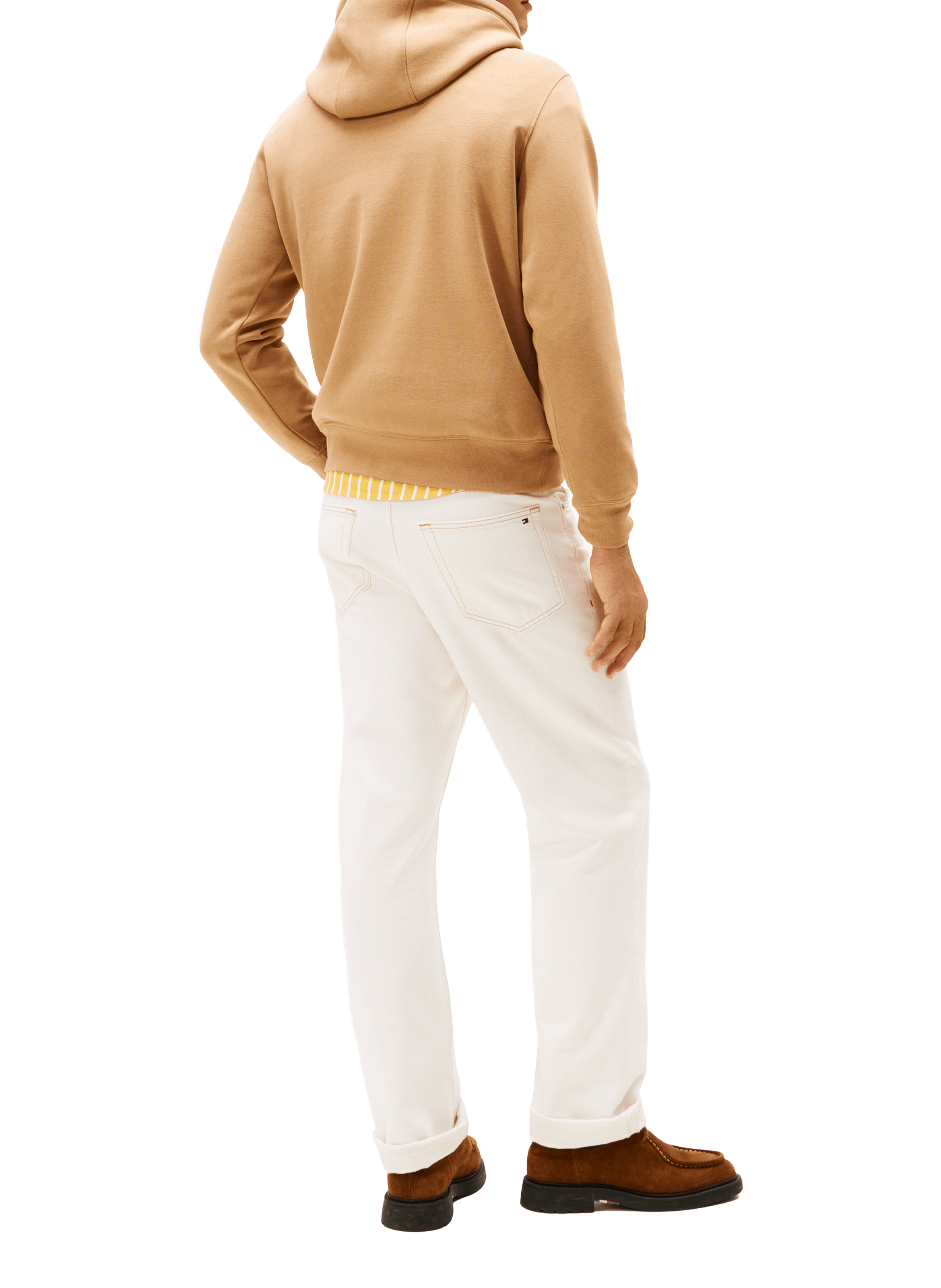 Cotton hoodie TOMMY HILFIGER Brown