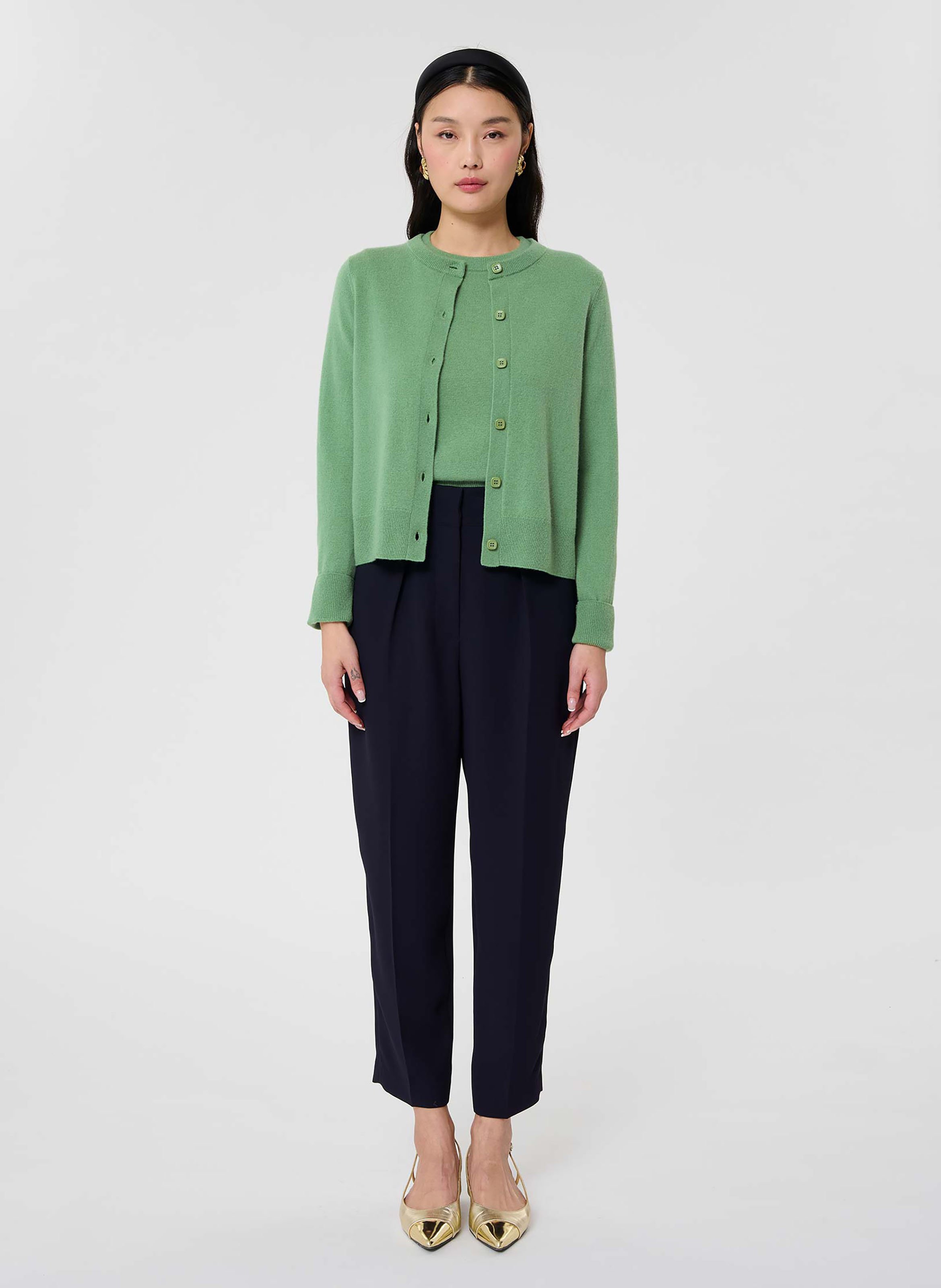 Gilet guido TARA JARMON Vert