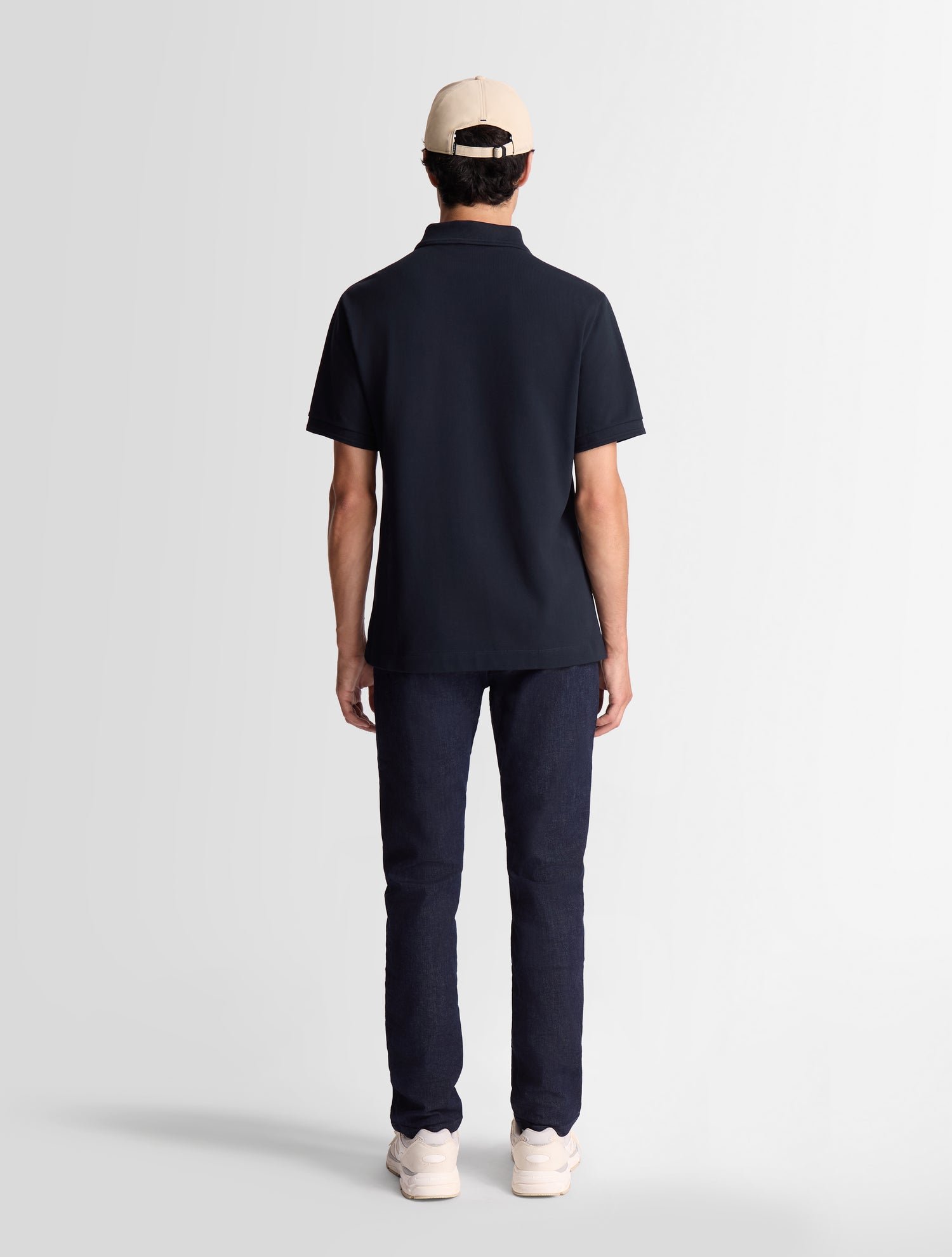 Polo manches courtes gerlo col polo coupe regular FUSALP Bleu