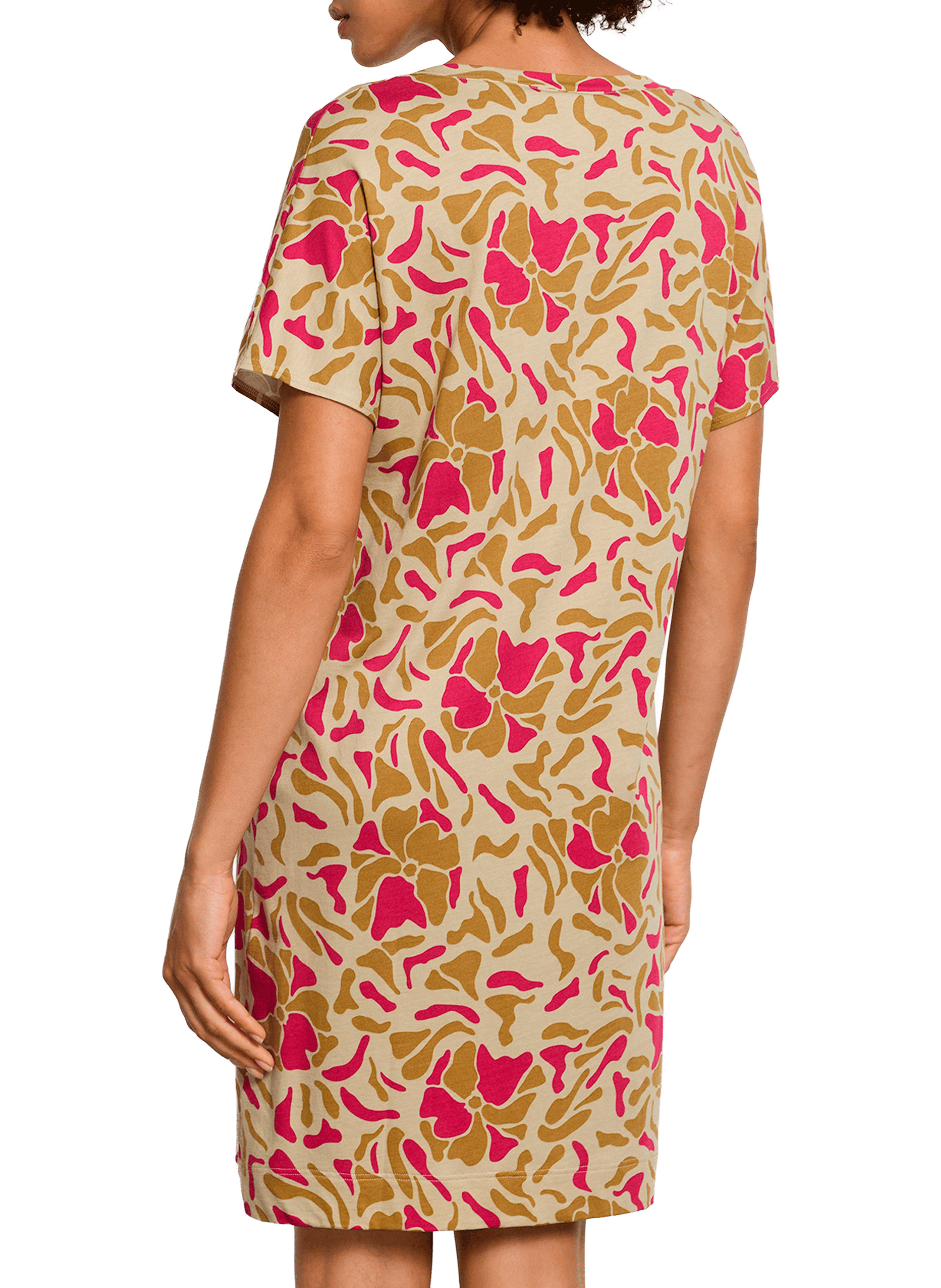 Printed cotton blend nightgown HANRO Multicolour