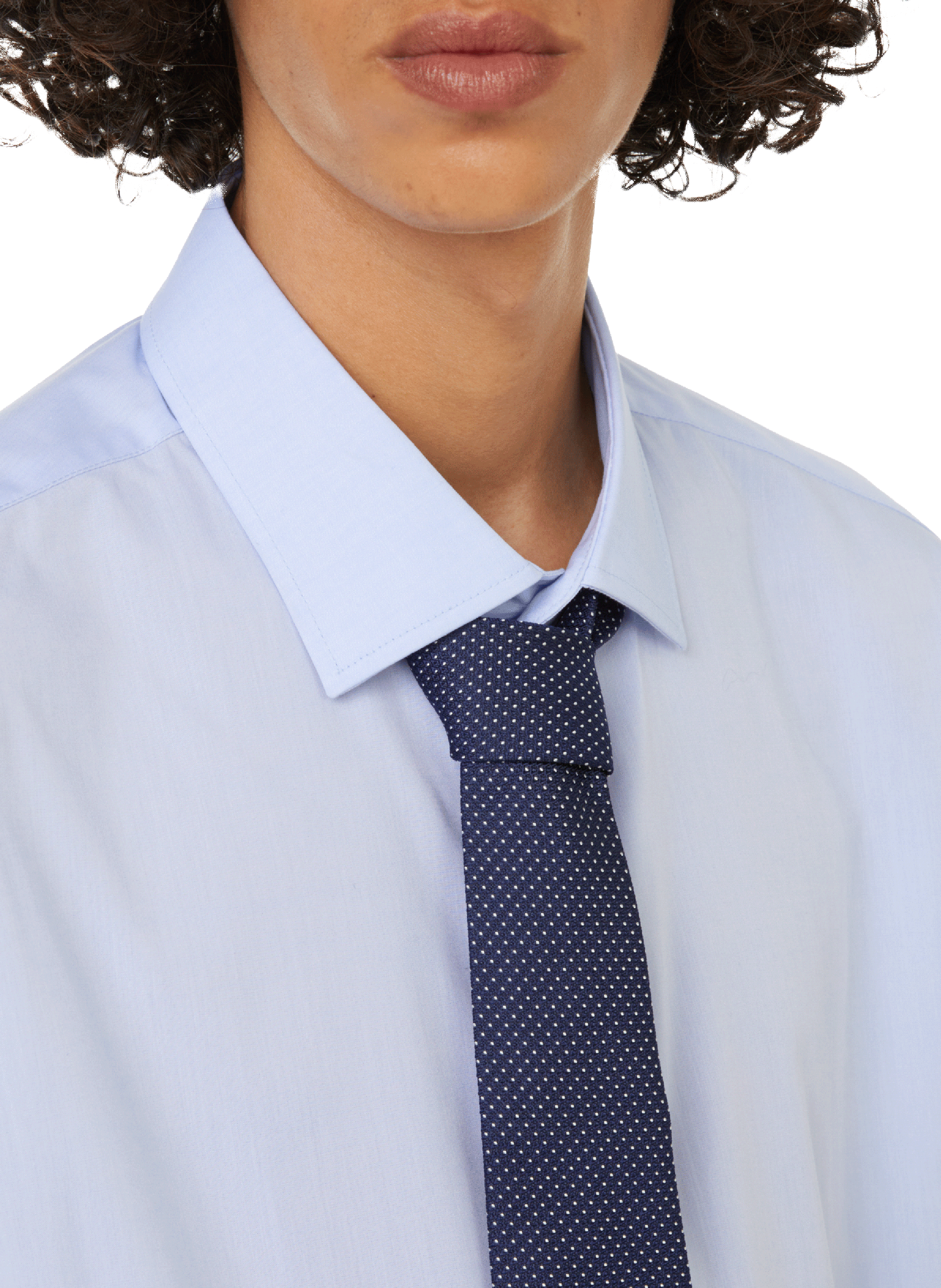 Kent-collar shirt SEIDENSTICKER Blue