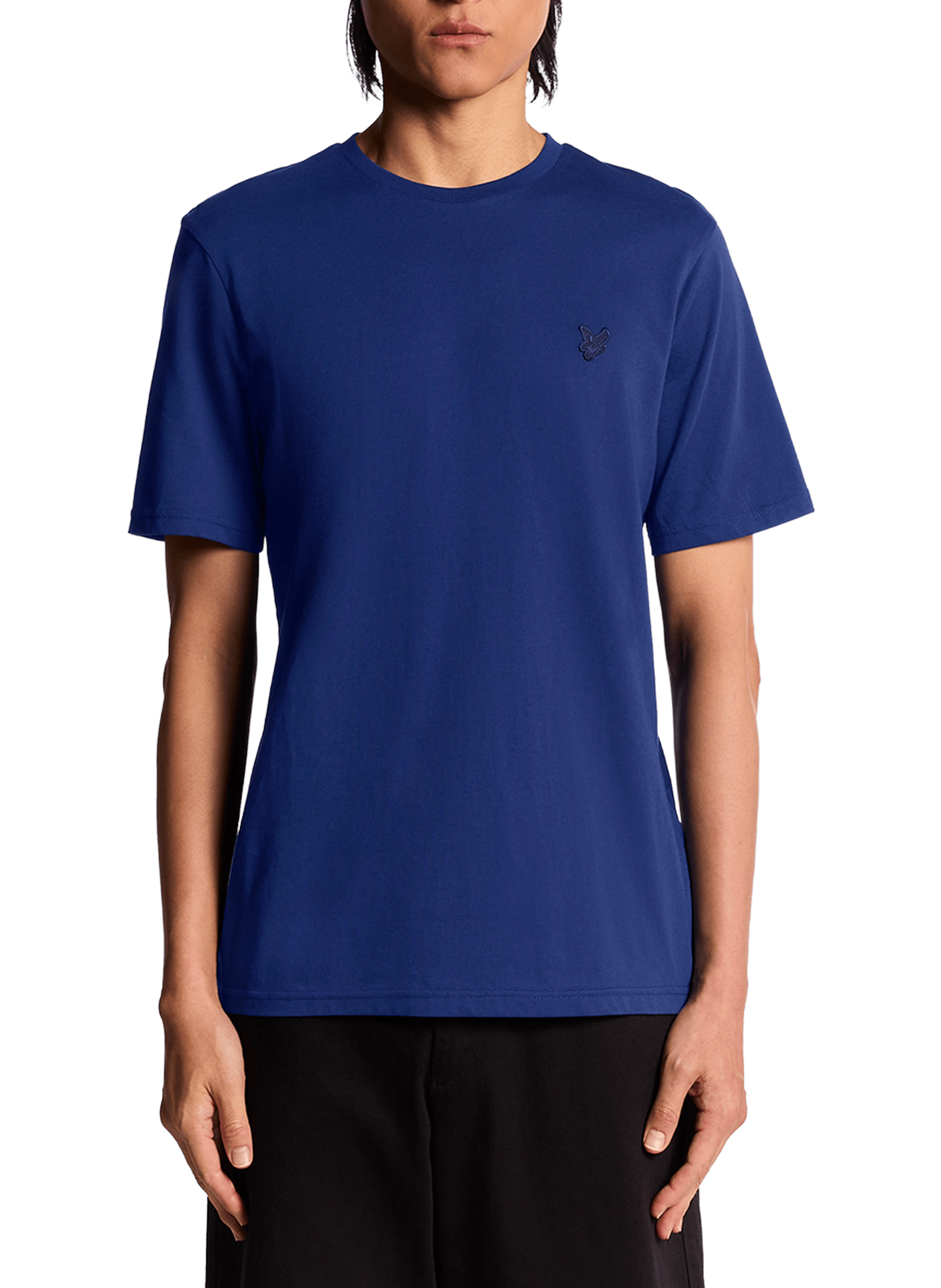 LYLE & SCOTT T-shirt à col rond en coton Bleu