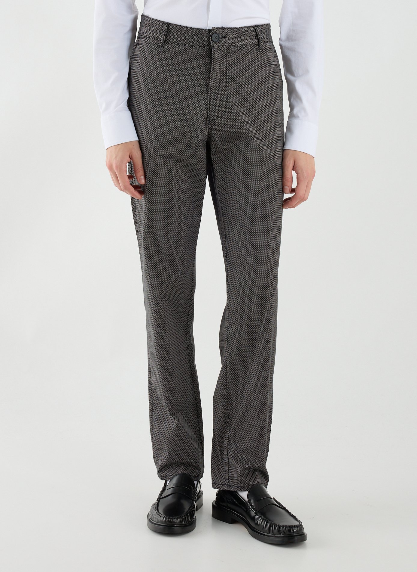 Cotton Trousers ARMANI EXCHANGE Blue