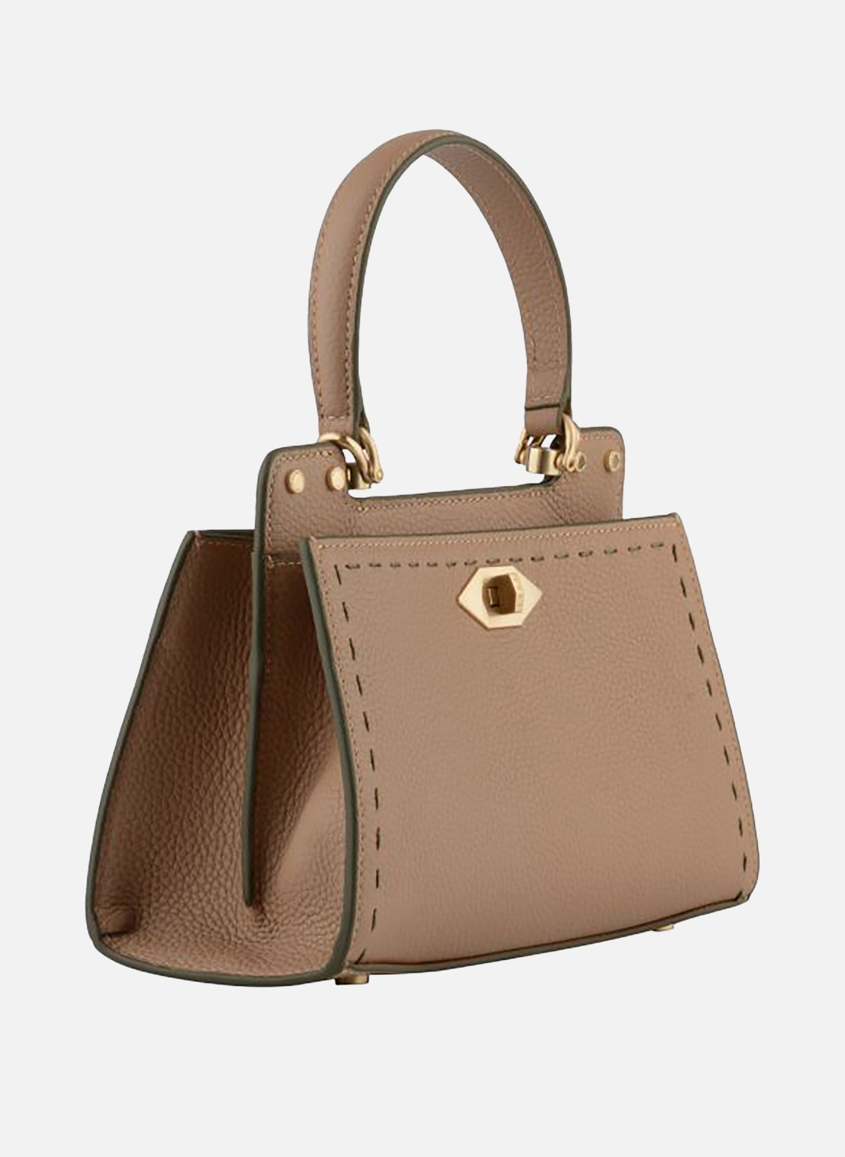 Trianon - sac à main POURCHET Kaki