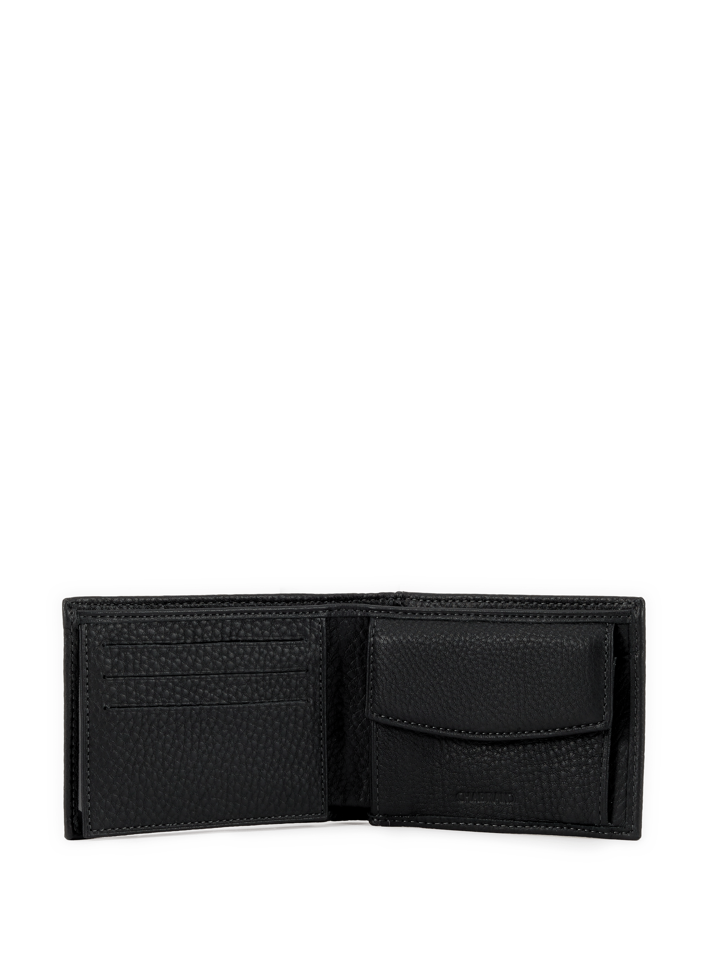  Leather wallet CHABRAND Black