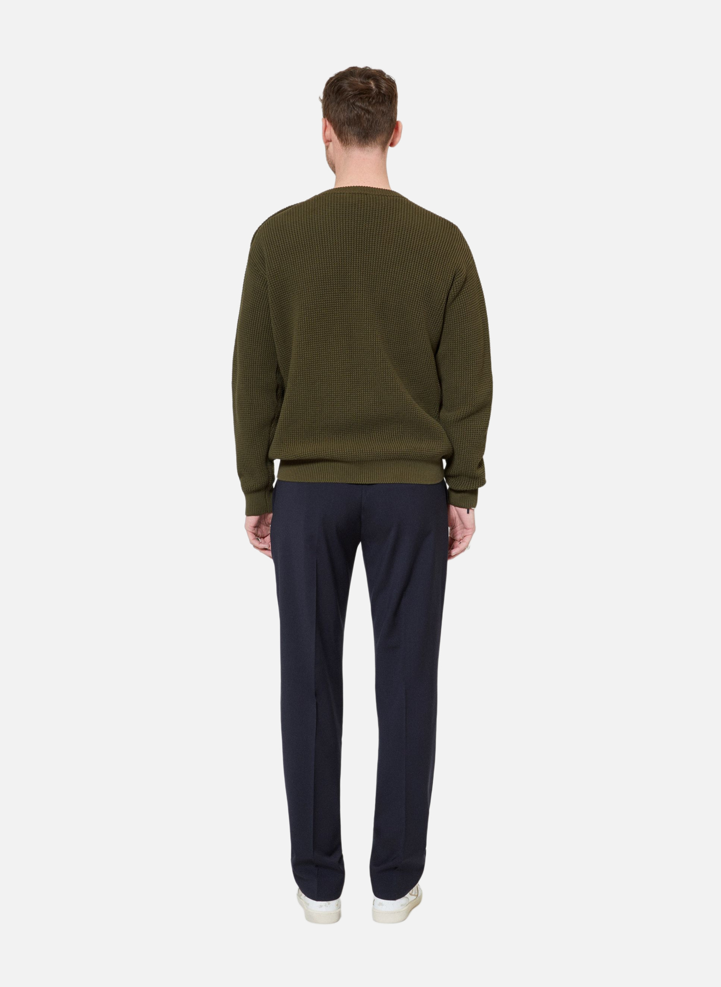 Pull à patte de boutonnage THE KOOPLES Vert