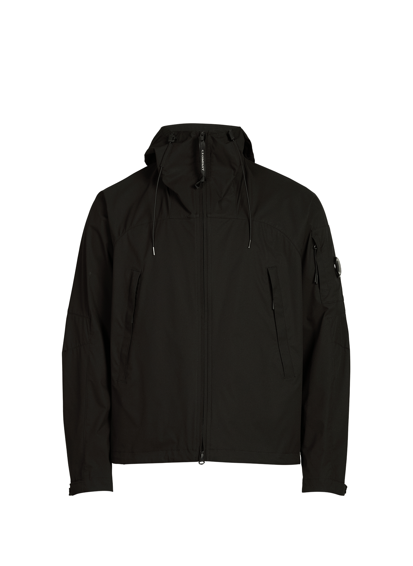 Hooded zipped jacket CP COMPANY Black
