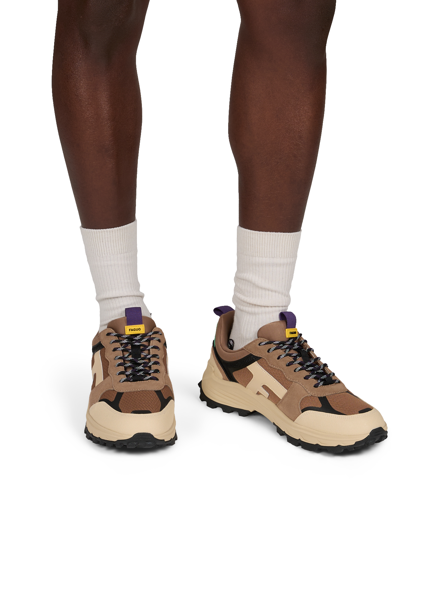 Grooved sneakers FAGUO Multicolour