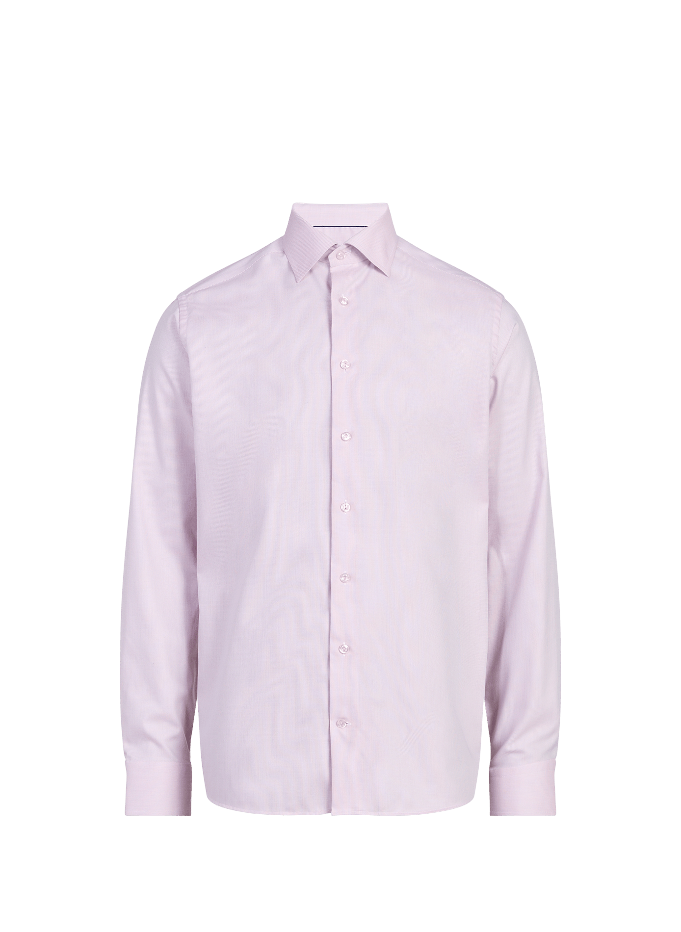 Printed straight cotton shirt ETON Pink