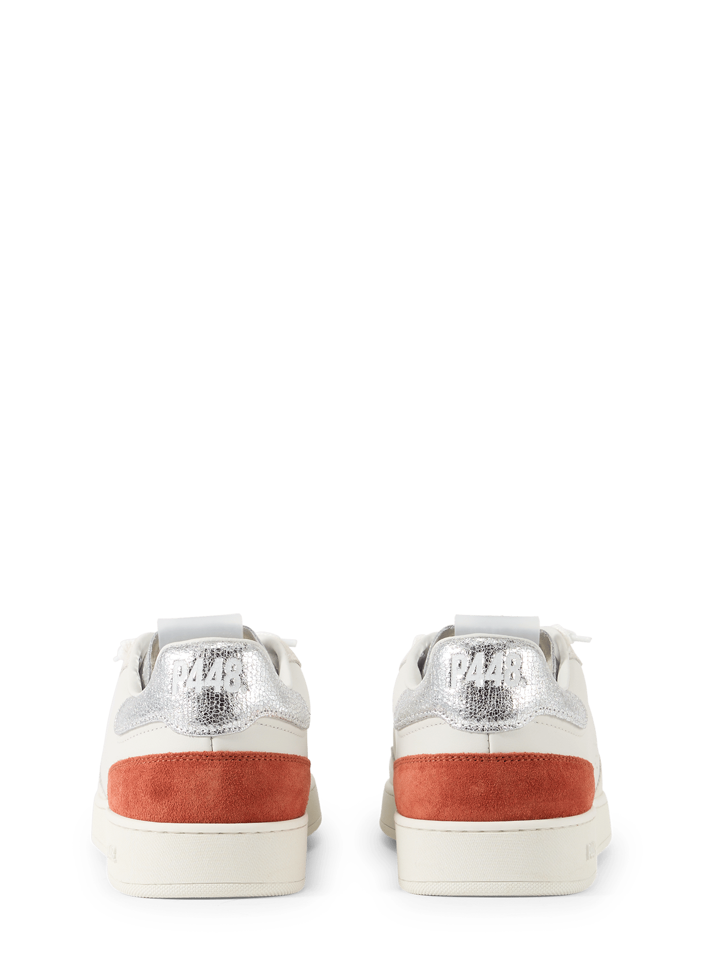 Scarpe verdi in pelle P448 Bianco