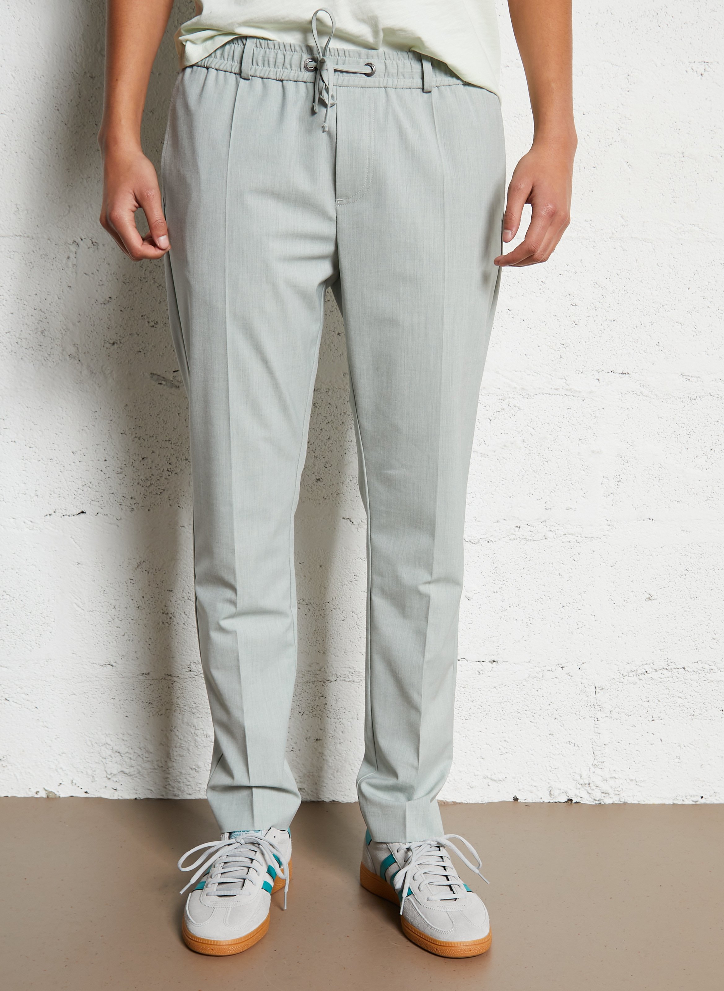 Pantalon de costume droit IKKS Vert