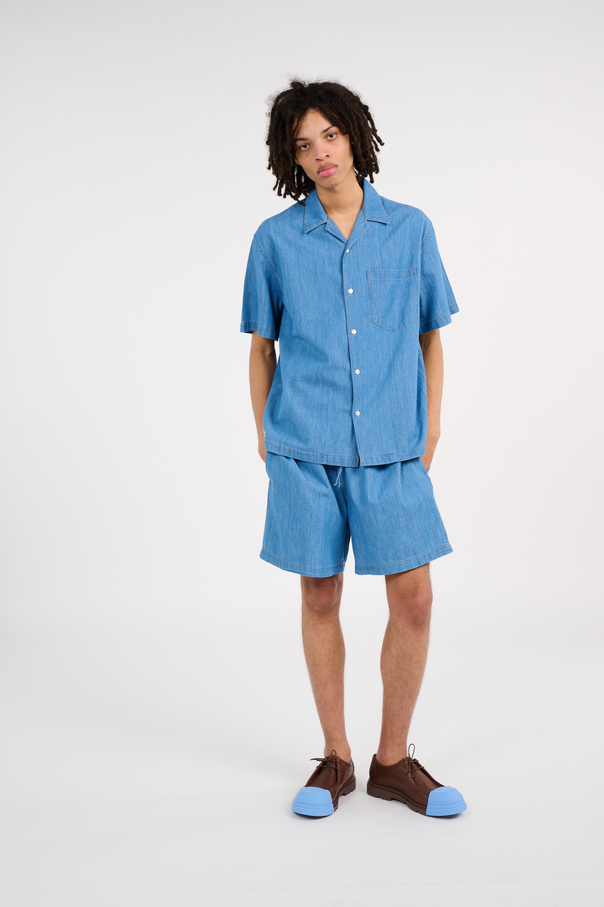 Short short LACOSTE Bleu
