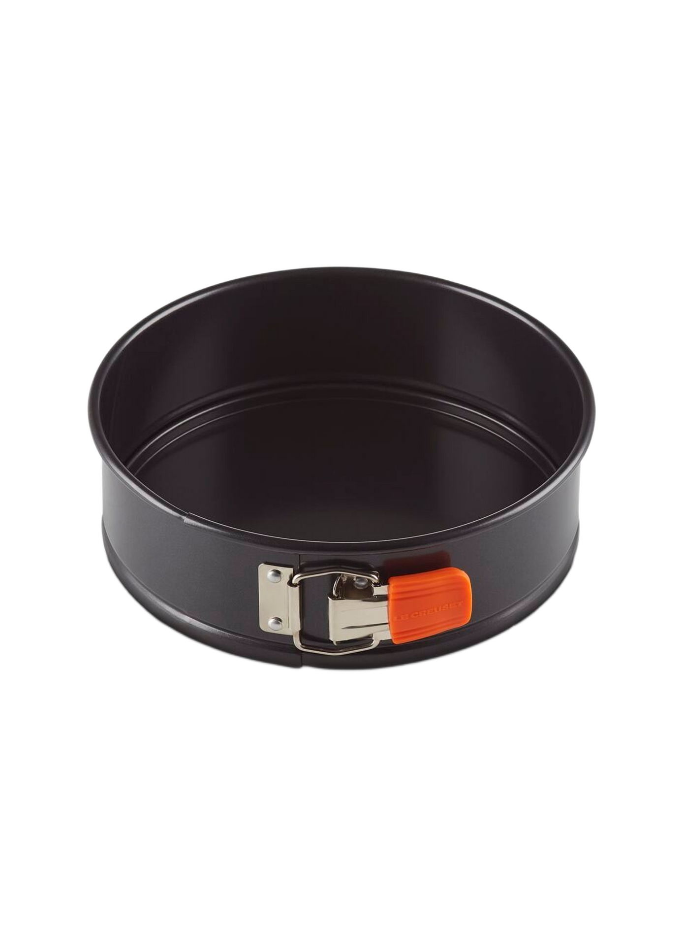 Moule à manqué avec fond amovible en acier LE CREUSET Black