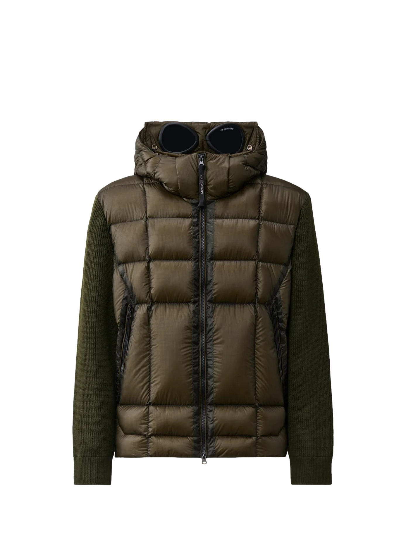 Veste matelassée en laine CP COMPANY Schwarz