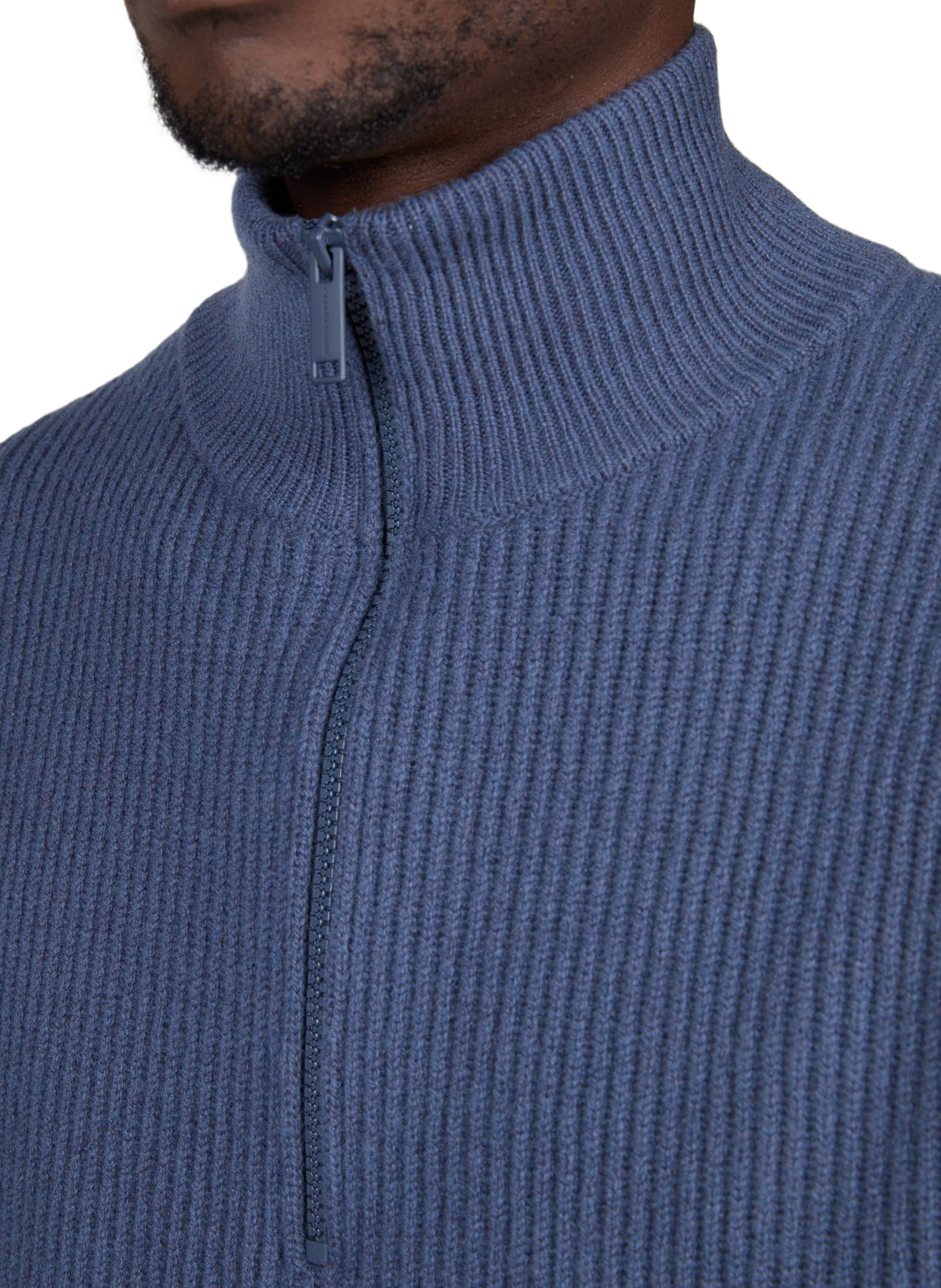Straight wool turtleneck sweater CANADA GOOSE Blue