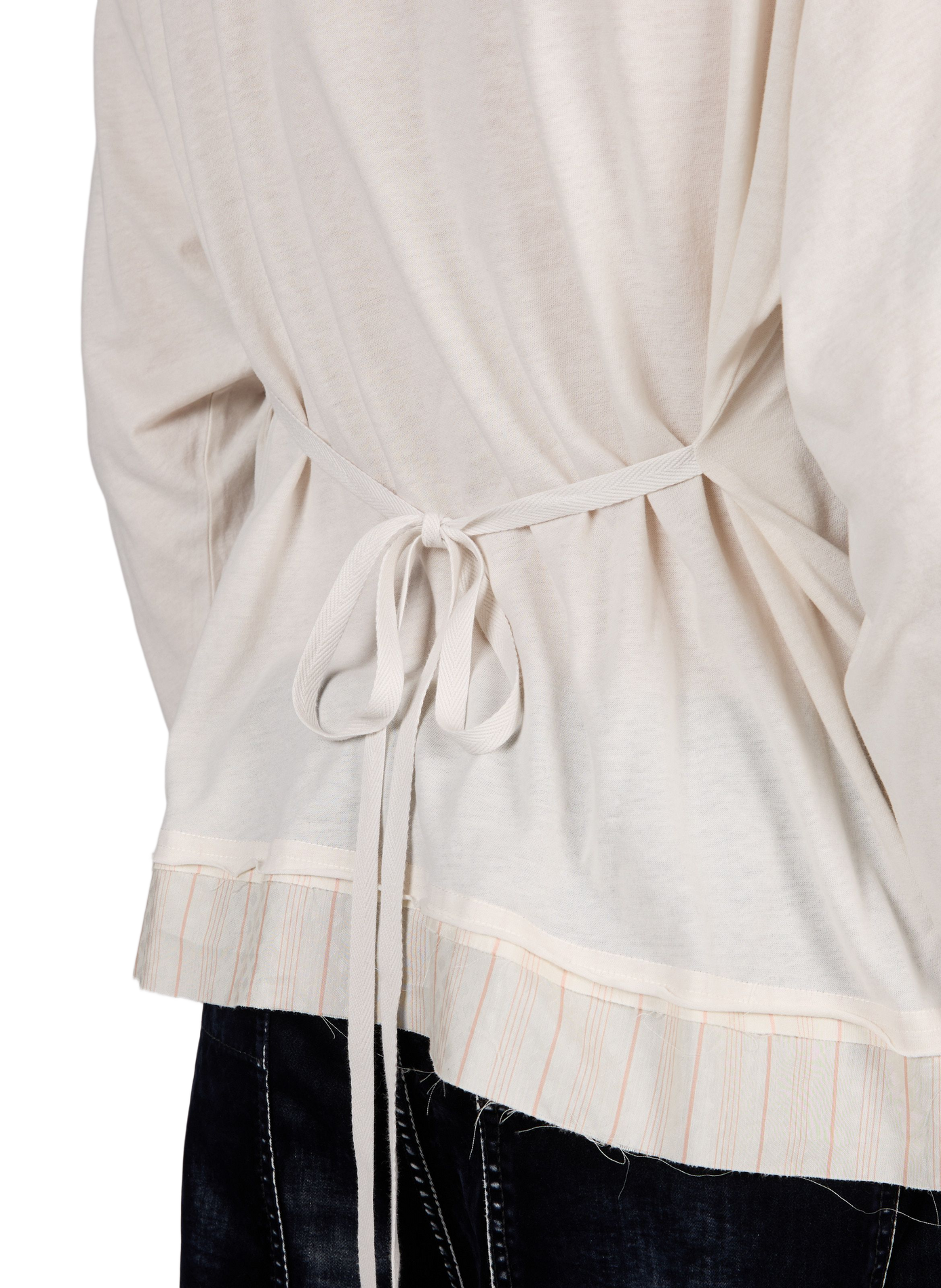 Straight cotton t-shirt ANN DEMEULEMEESTER White