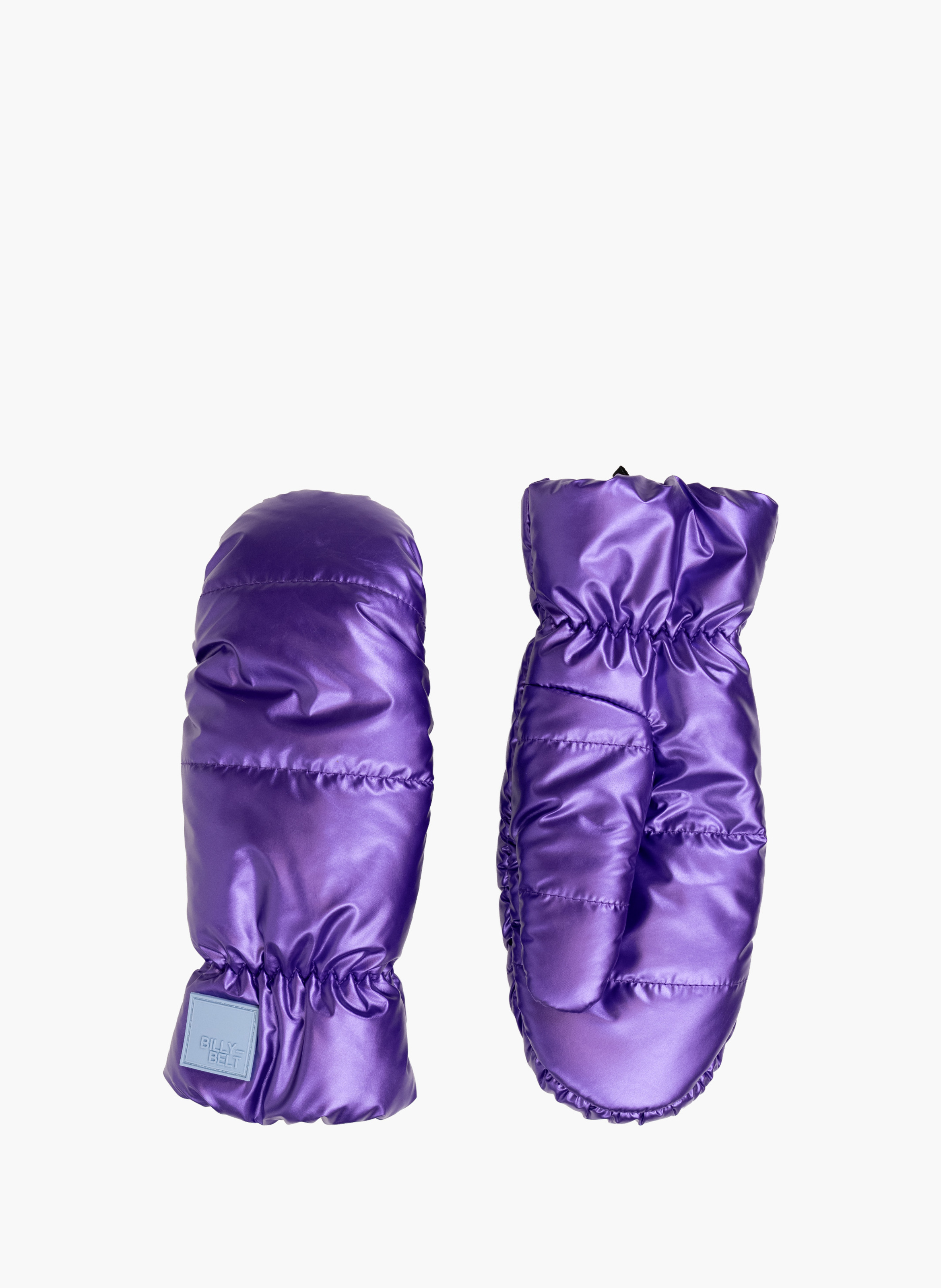 Moufles métalliques en polaire BILLYBELT Violet