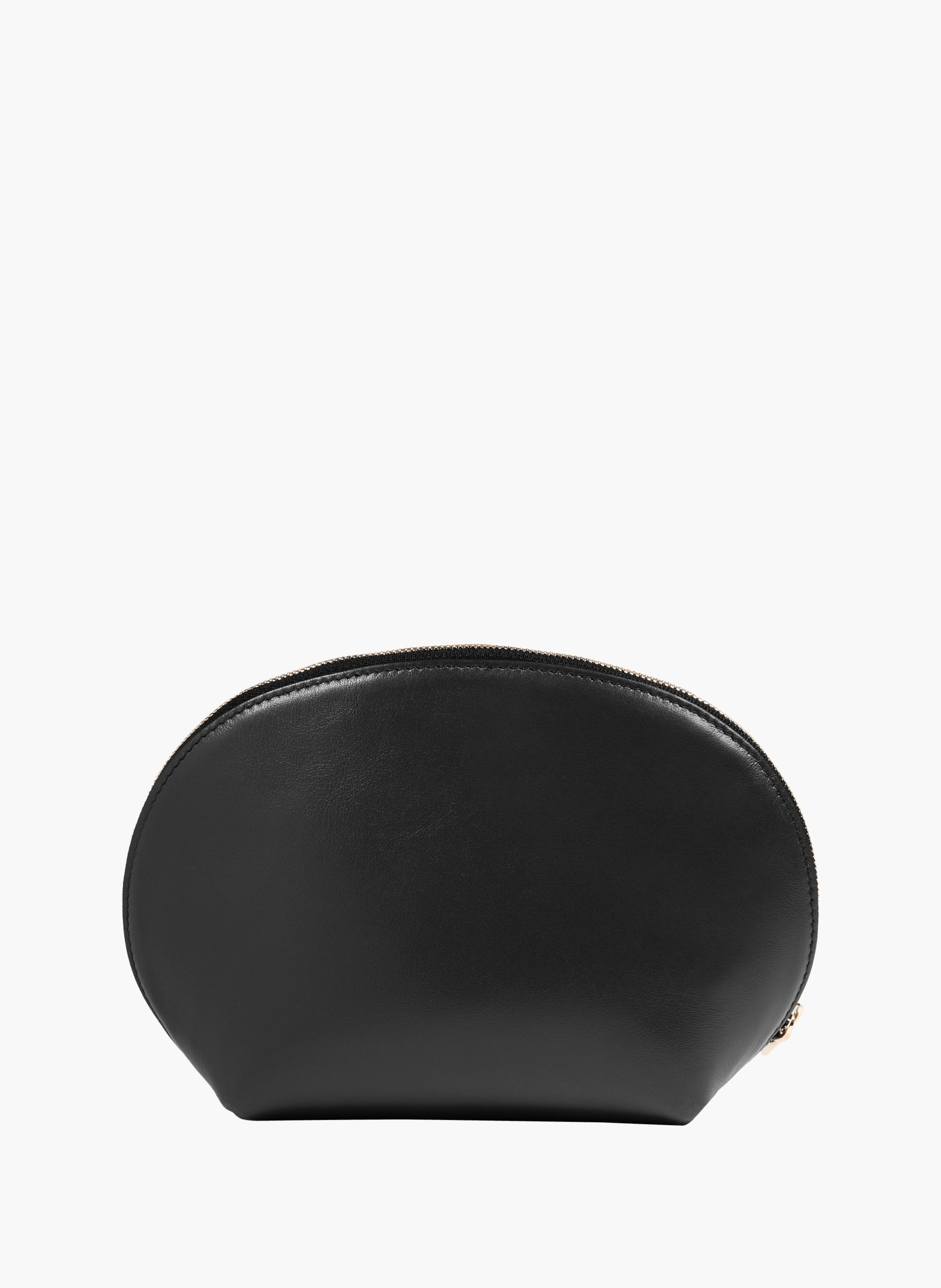 Cosmetische etui van Lancel in leder. LANCEL Zwart